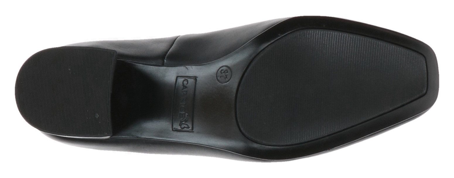 Caprice Pumps avondschoen, feestelijke schoen, blokhak, in modieuze carrévorm