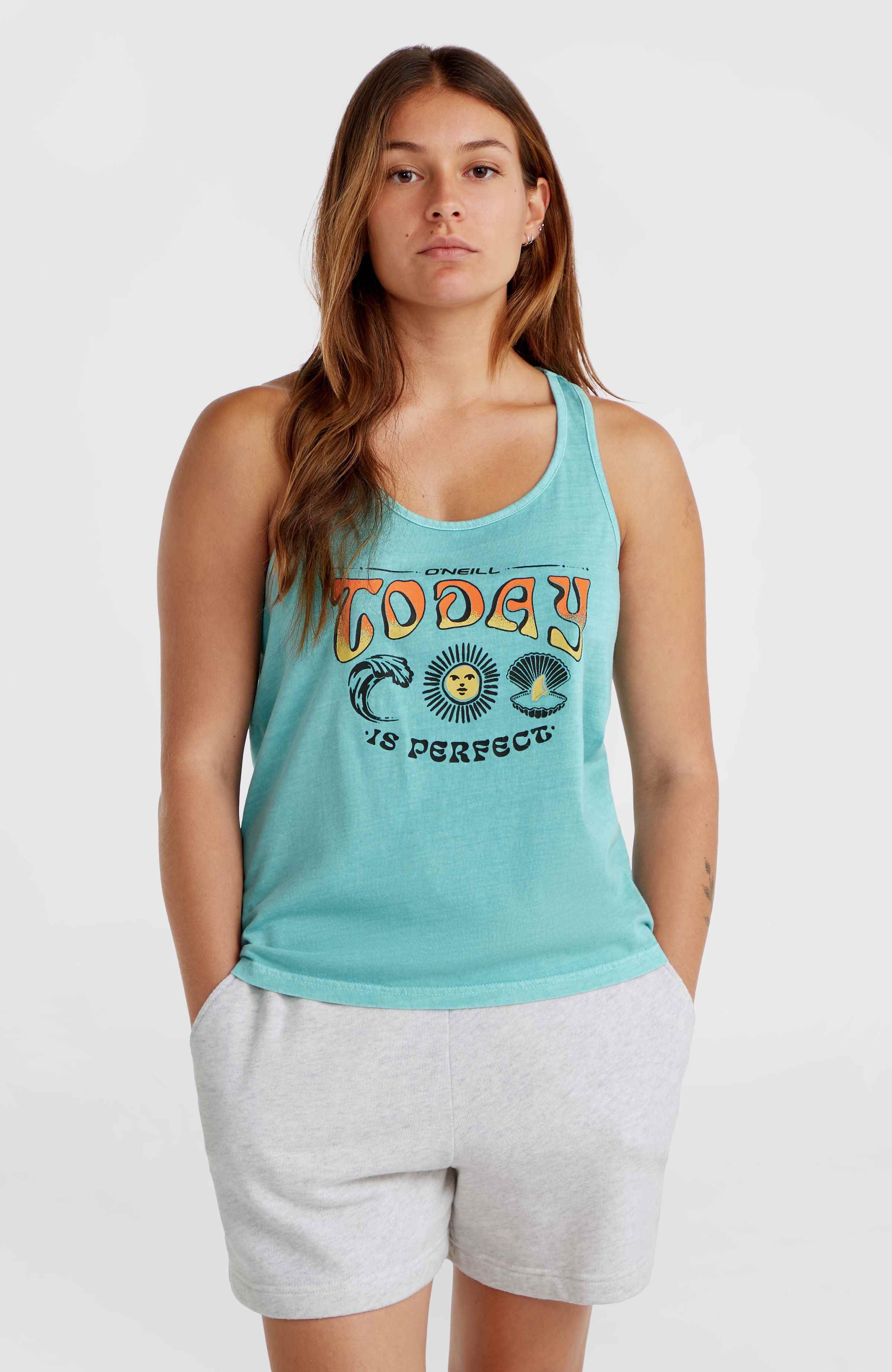 O'Neill Tanktop O'NEILL BEACH VINTAGE TANK TOP dames tanktops maat M (38) multicolor