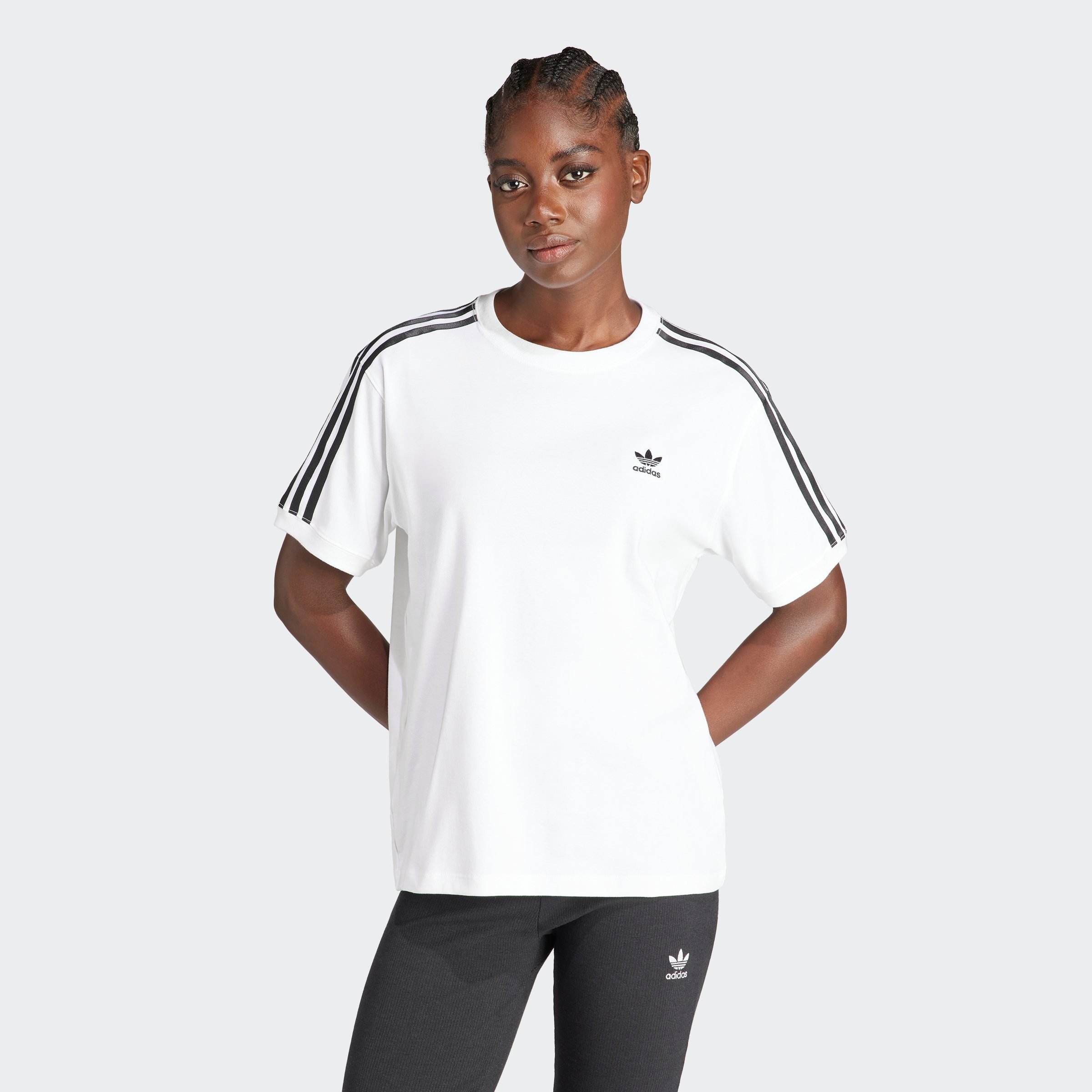 adidas Originals T-shirt 3 STRIPE TEE