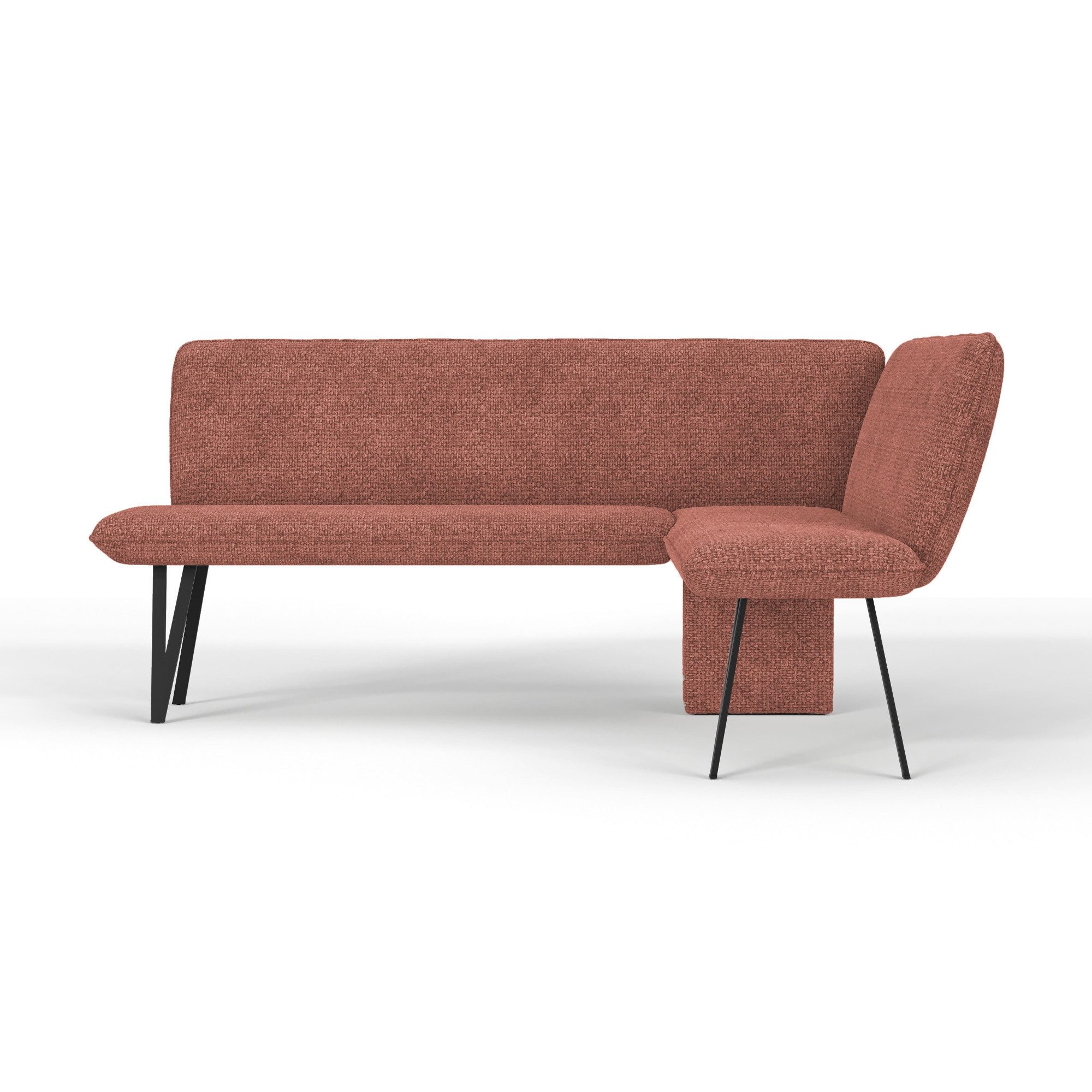 Home affaire Hoekbank Mily Keukenbank, Kussenbank, Eettafelbank, 205x164 cm Moderne bank en kleuren, aantal zitplaatsen: 5, vrij in de ruimte te plaatsen