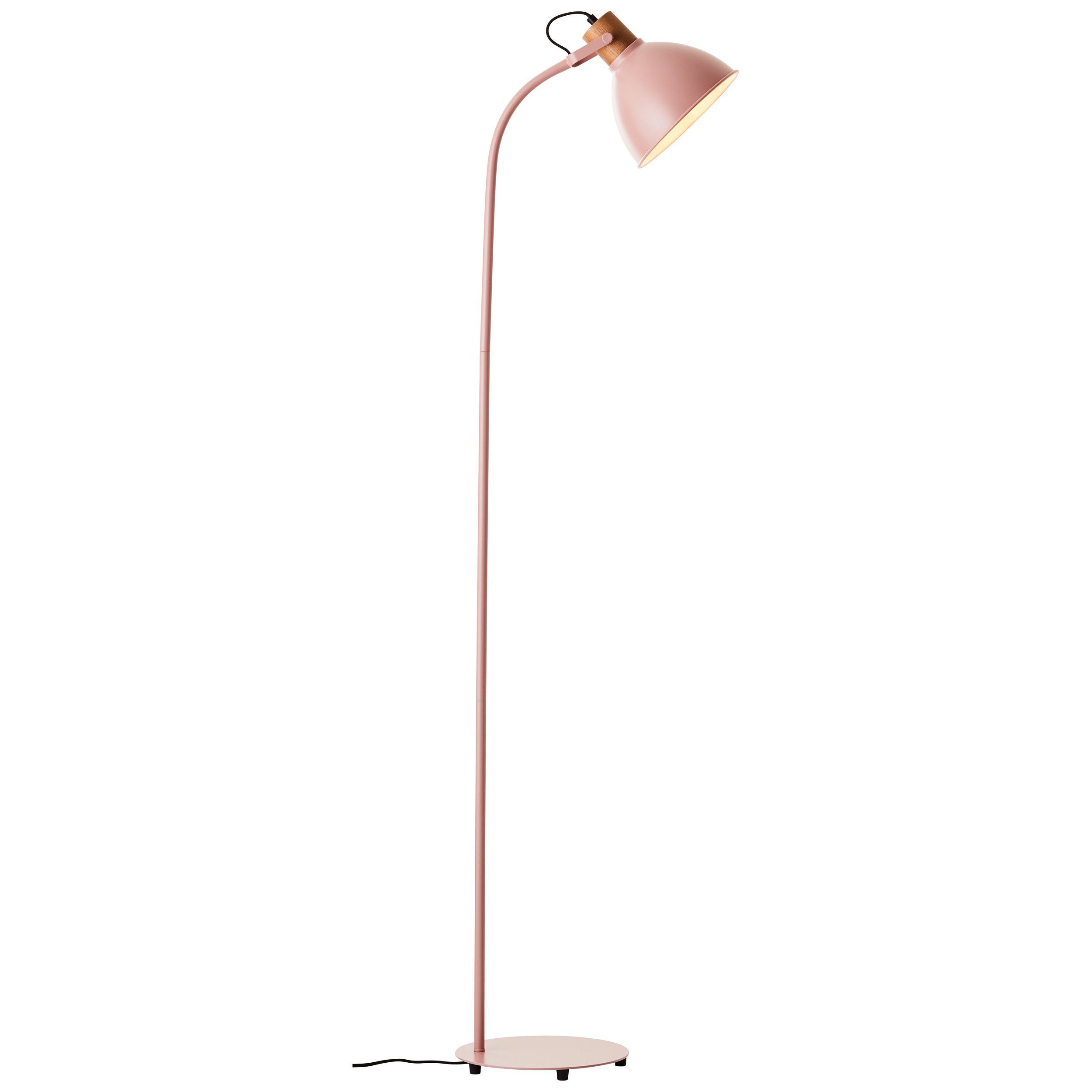 Brilliant Leuchten Staande lamp Erena Hoogte 150 cm, E27, metaal/hout