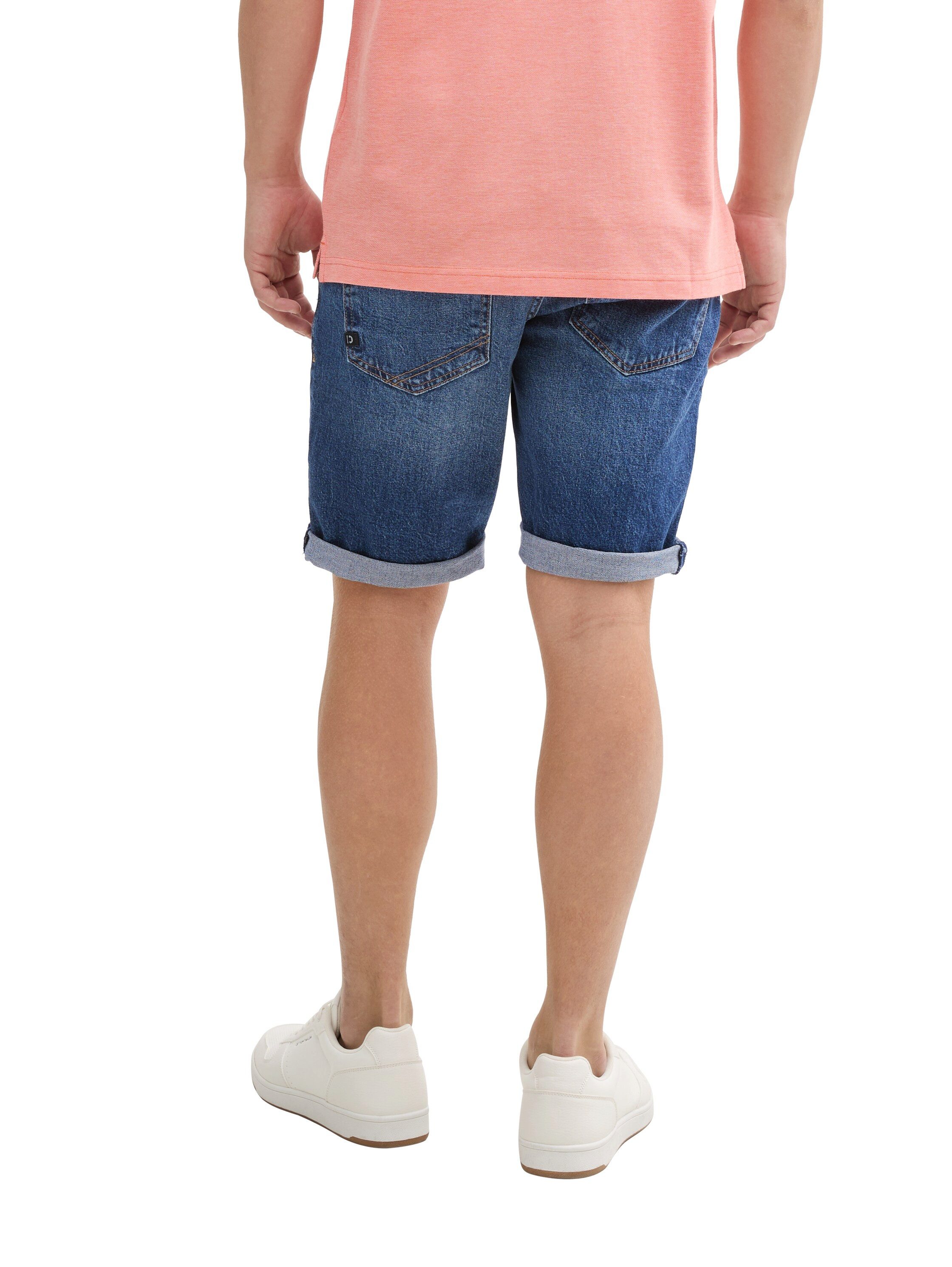 Tom Tailor Denim Jeansshort PIERS in five-pocketsstijl