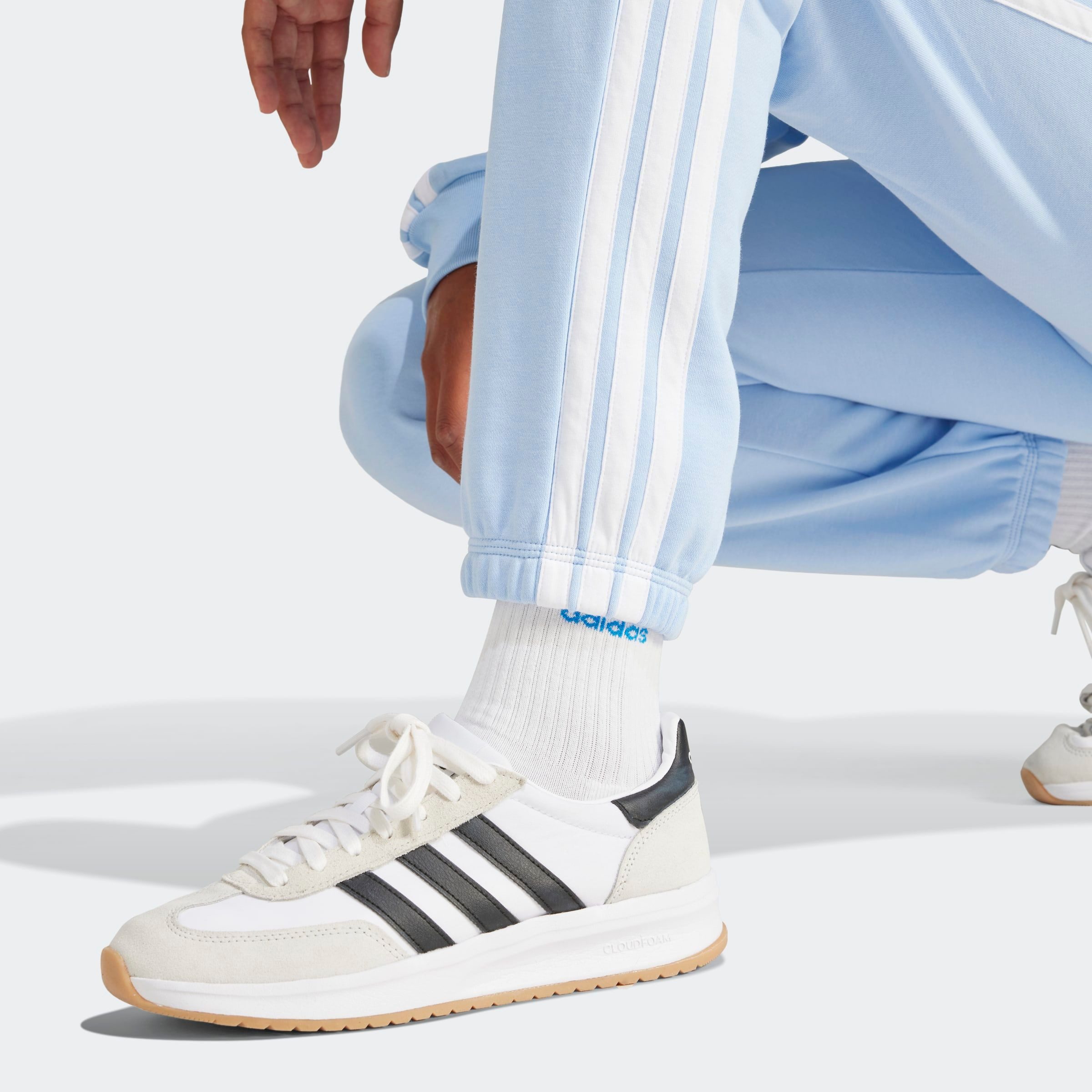 adidas Sportswear Sportbroek W 3S FT CF PT van zacht french terry materiaal (1-delig)