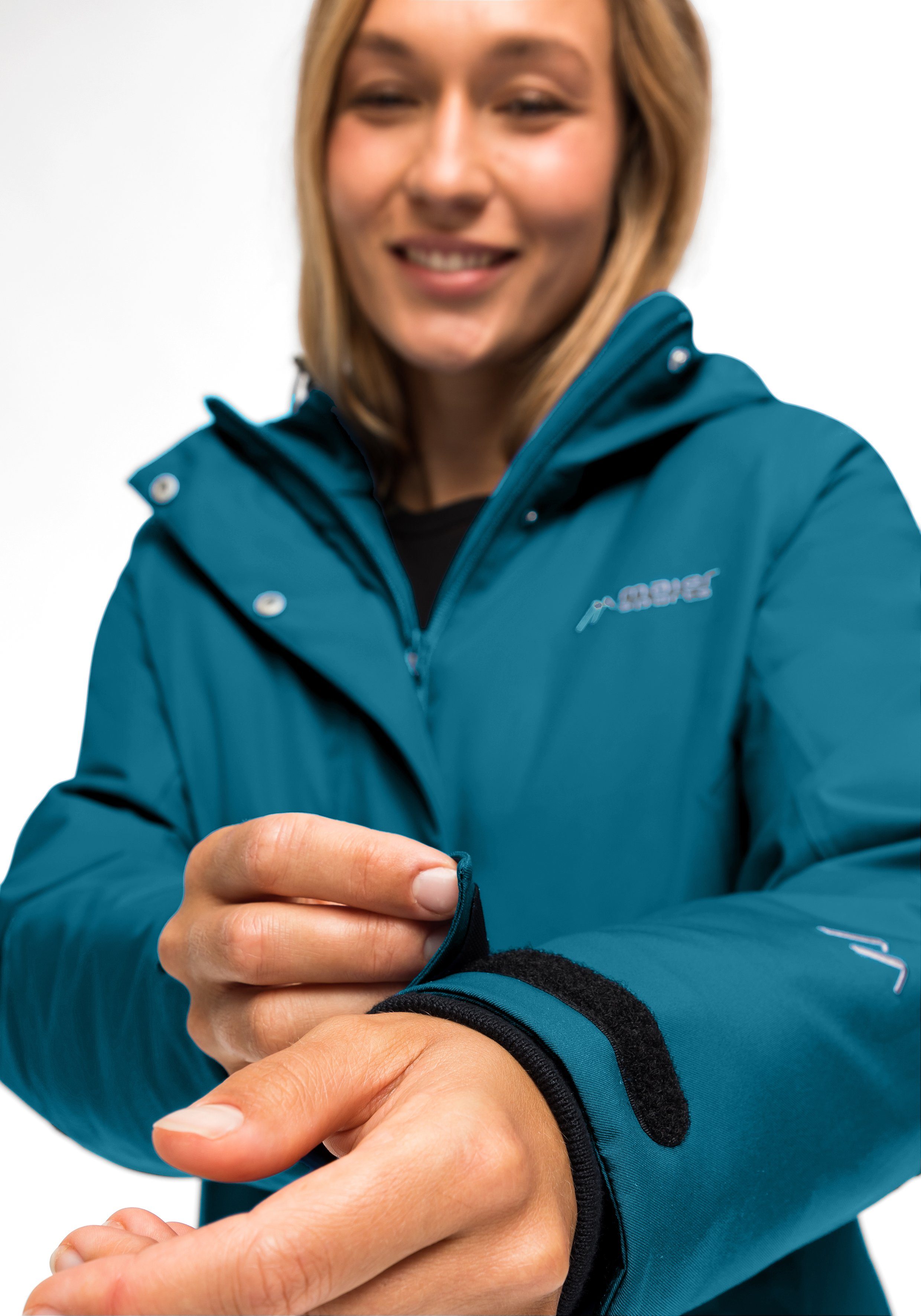 Maier Sports Functioneel jack HANNALI Ventilerend, waterdicht outdoorjack met wattering