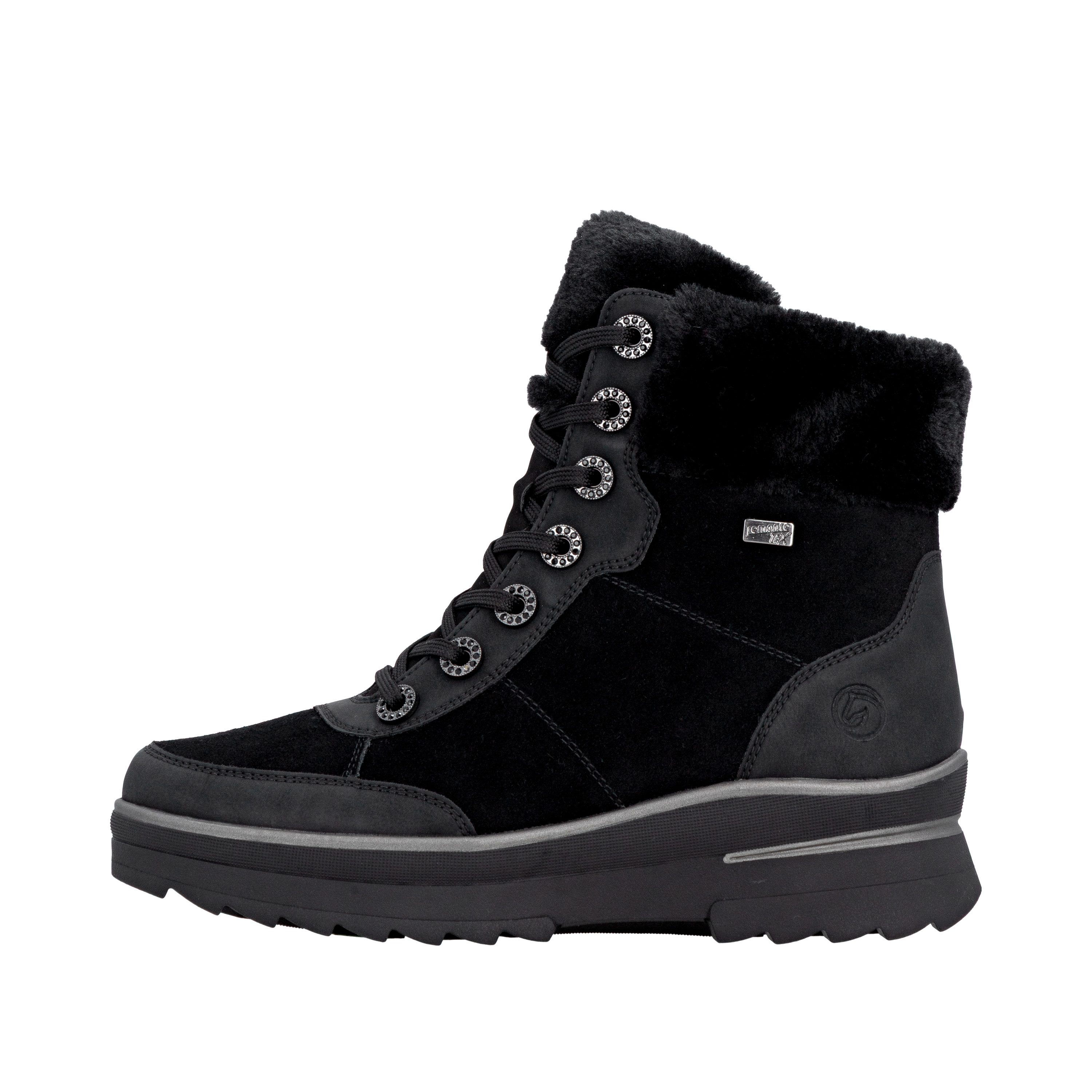 Remonte Winterlaarsjes Fiber Grip Winterlaarzen, outdoorboots met waterafstotend TEX-membraan