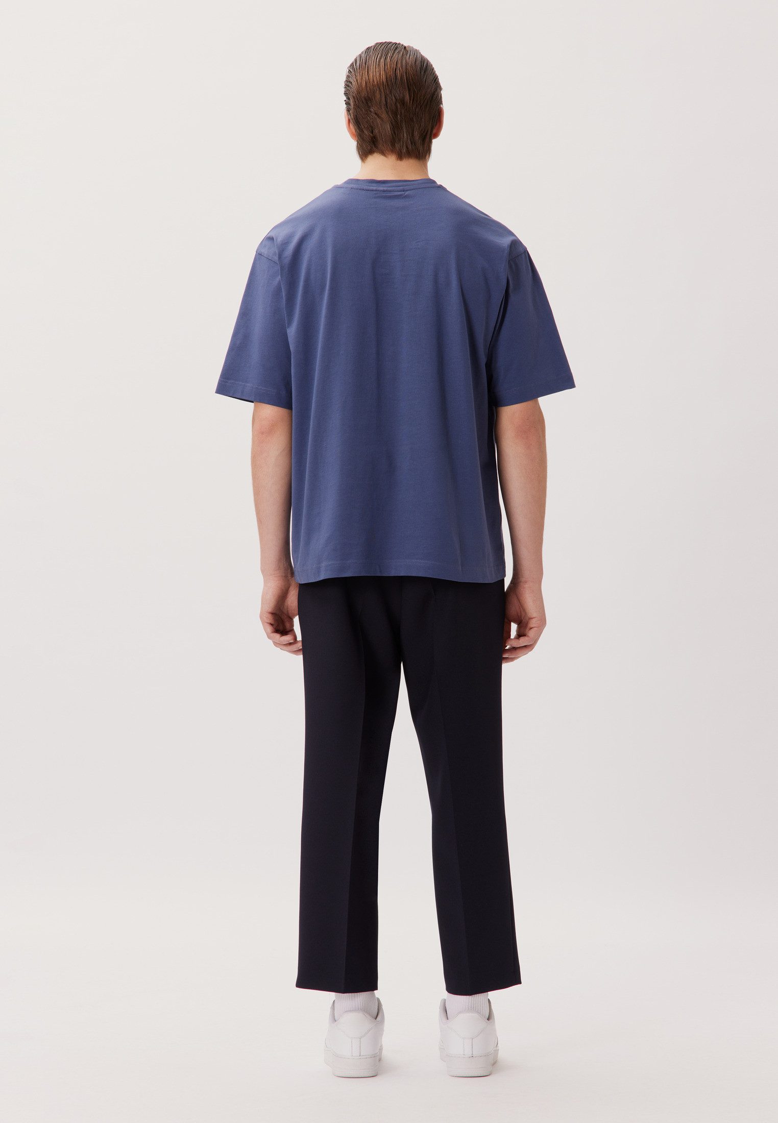 studio seidensticker T-shirt Studio 1/2 ronde hals uni