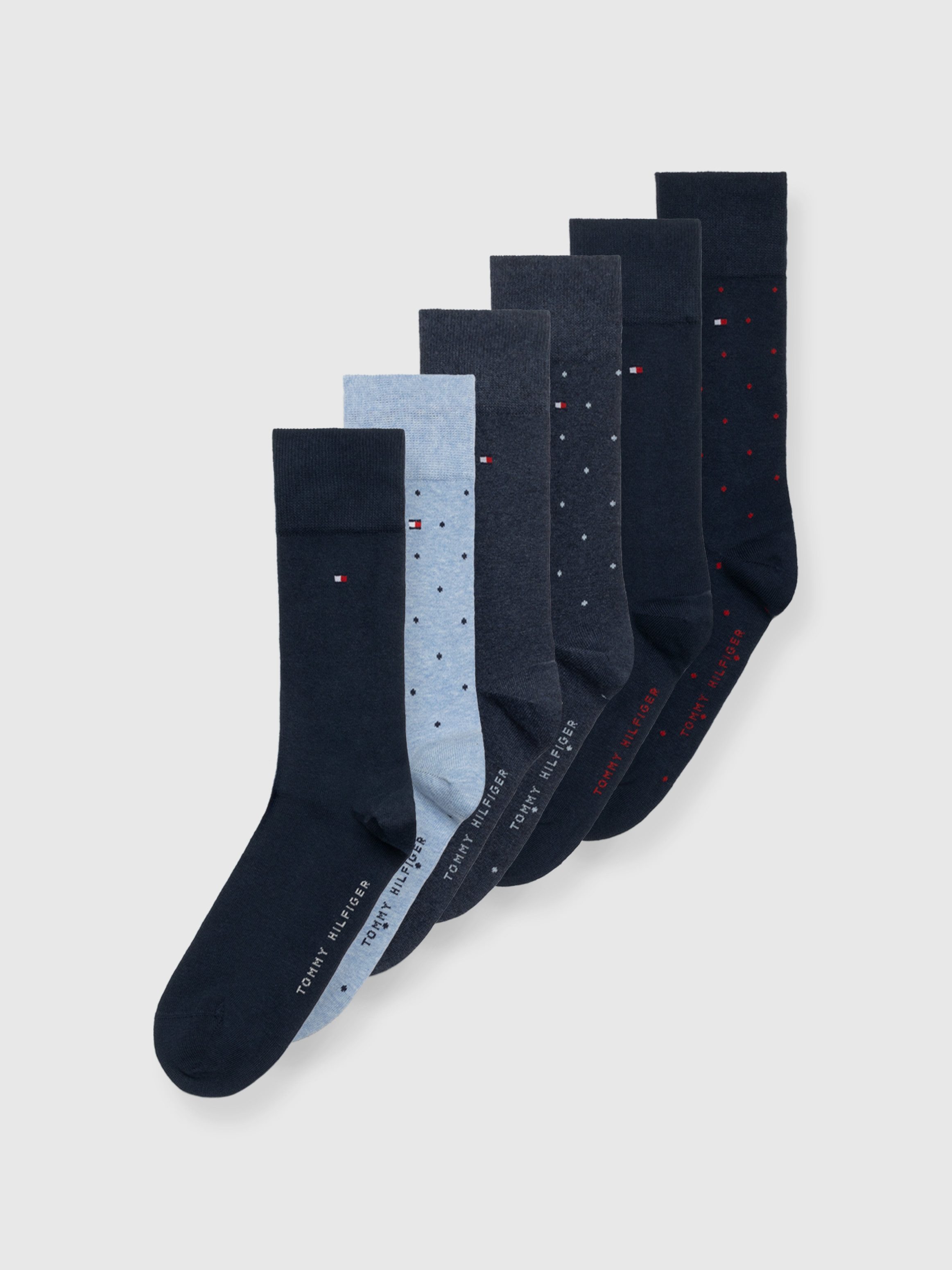 Tommy Hilfiger Sokken TH MEN SOCK 6P DOT ECOM (6 paar)