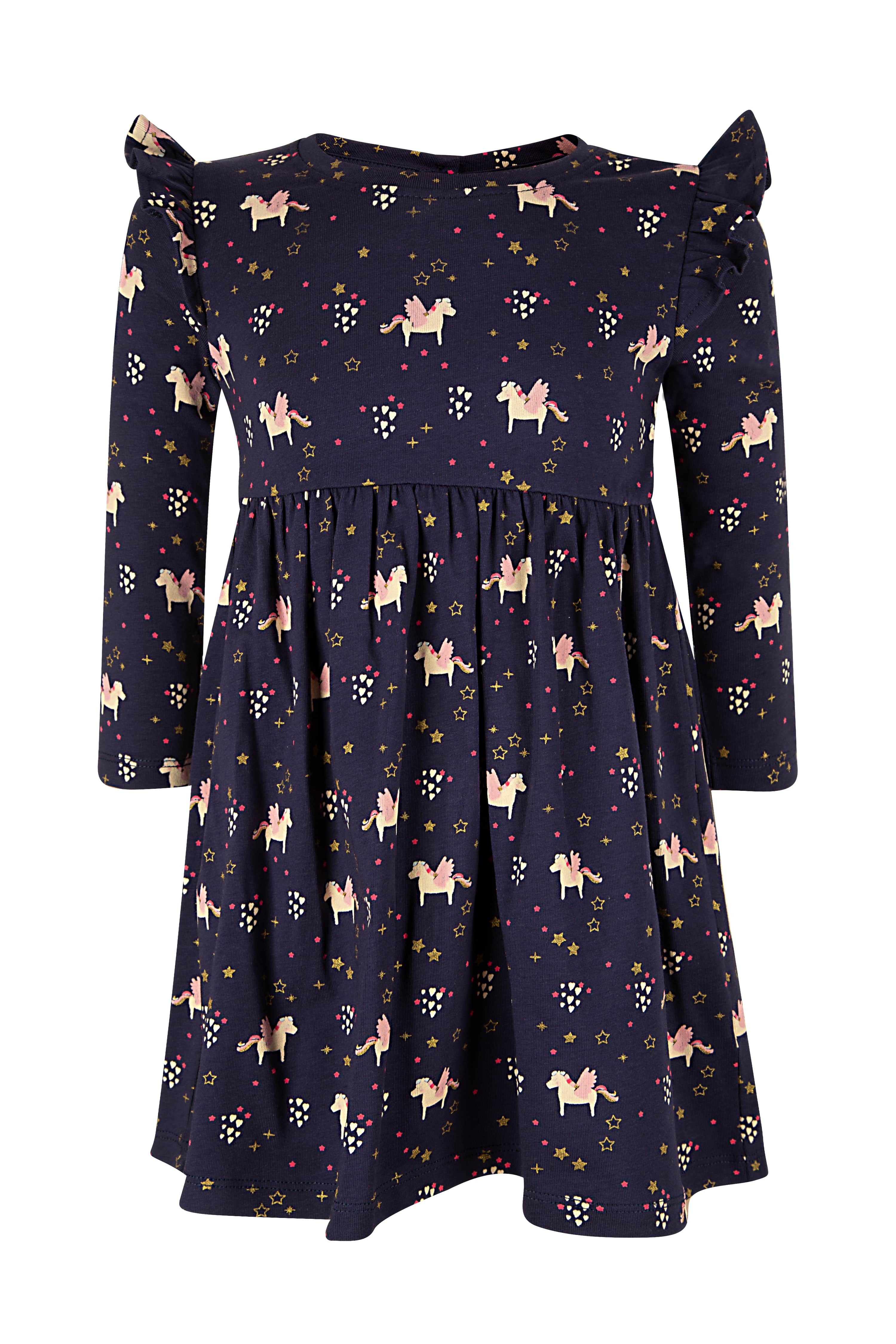 happy girls Midi-jurk meisjes jurken maat 116 blauw