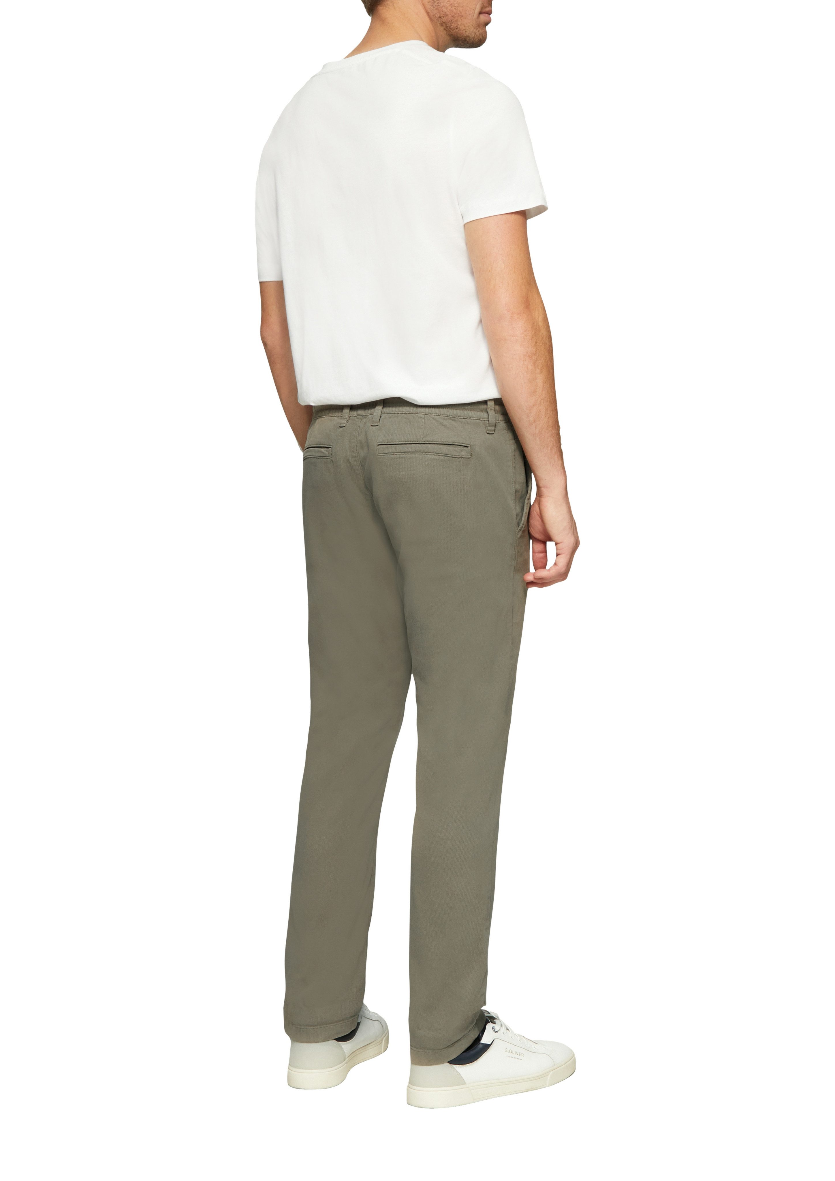 s.Oliver Chino met elastische taille