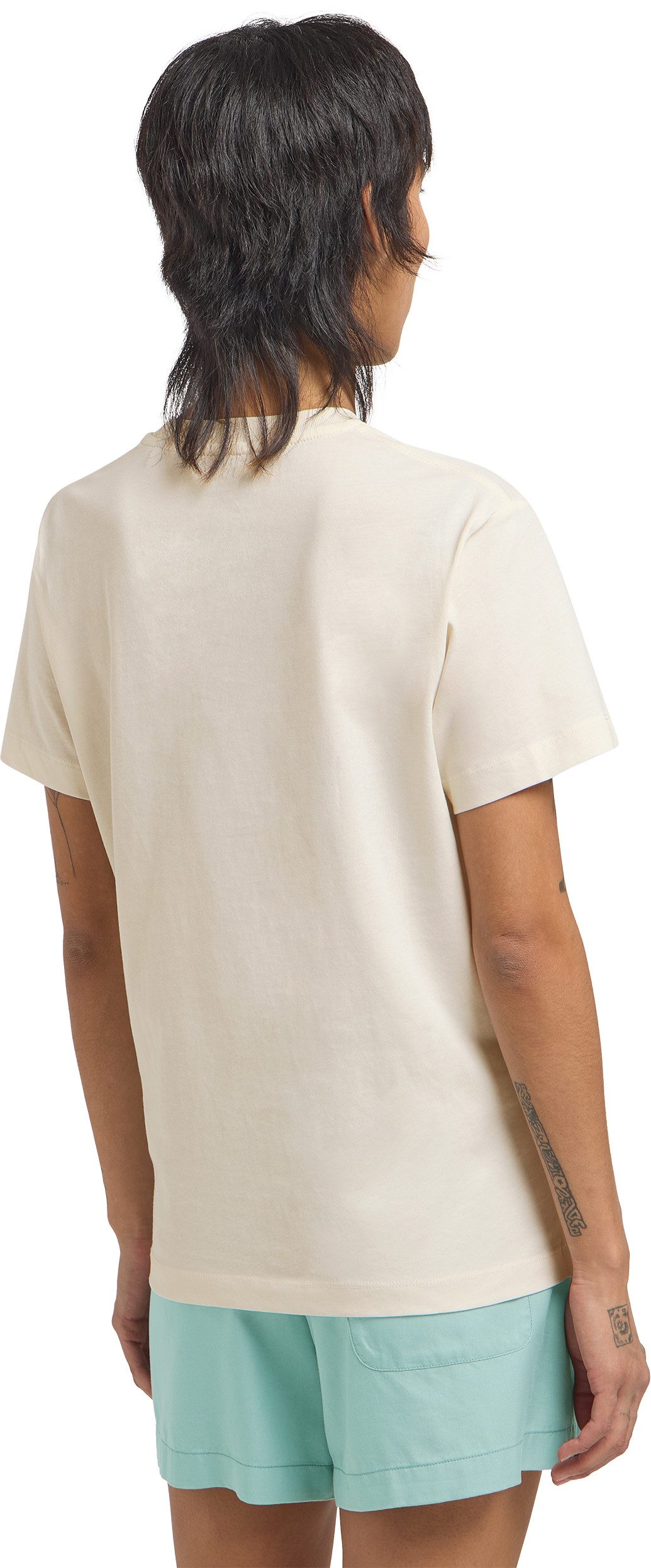 Jack Wolfskin T-shirt ESSENTIAL T W zacht, klassiek t-shirt van ademende bio-katoen