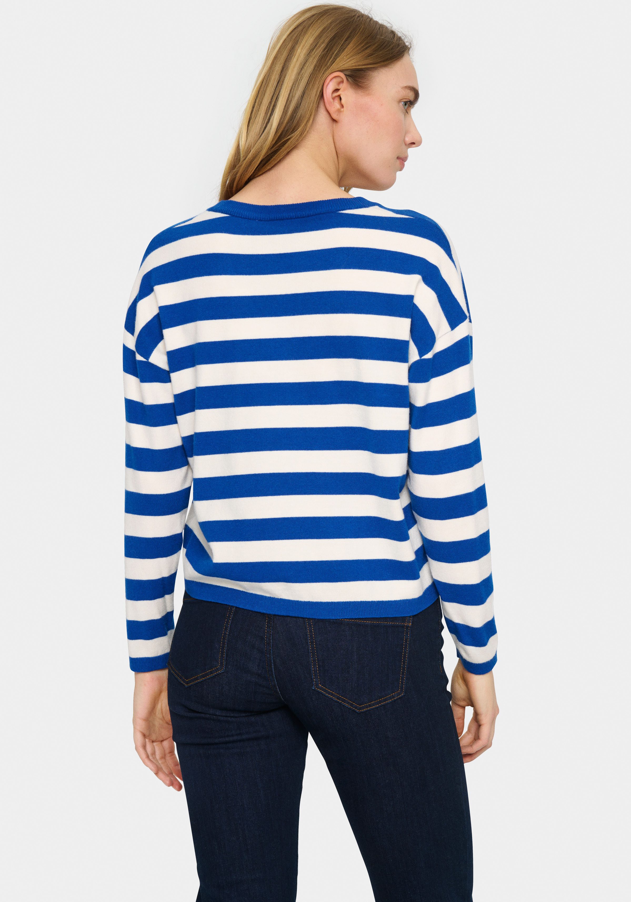 Saint Tropez Gebreide trui FikamSZ V-Neck