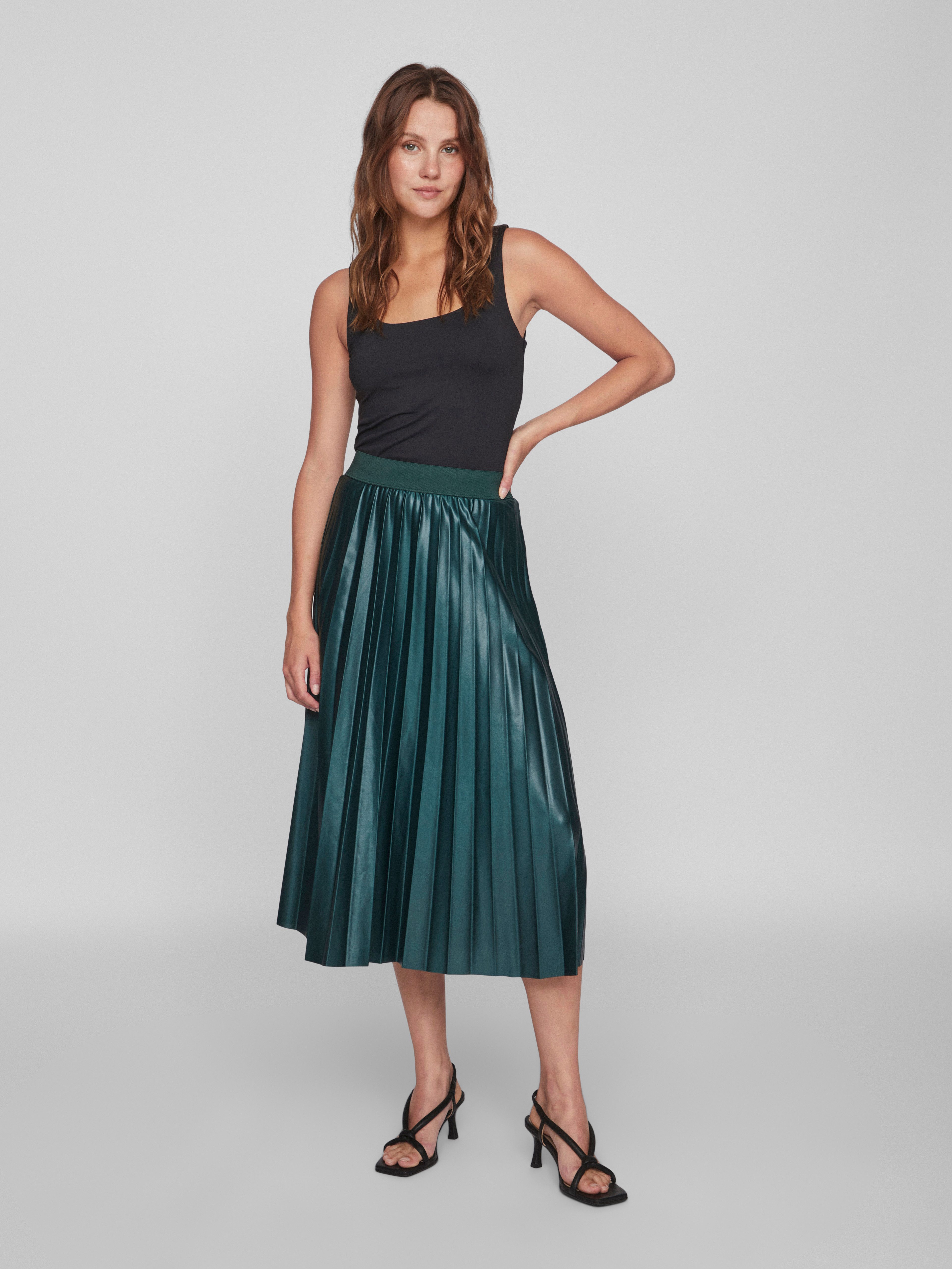 Vila Plissérok VINITBAN SKIRT - NOOS