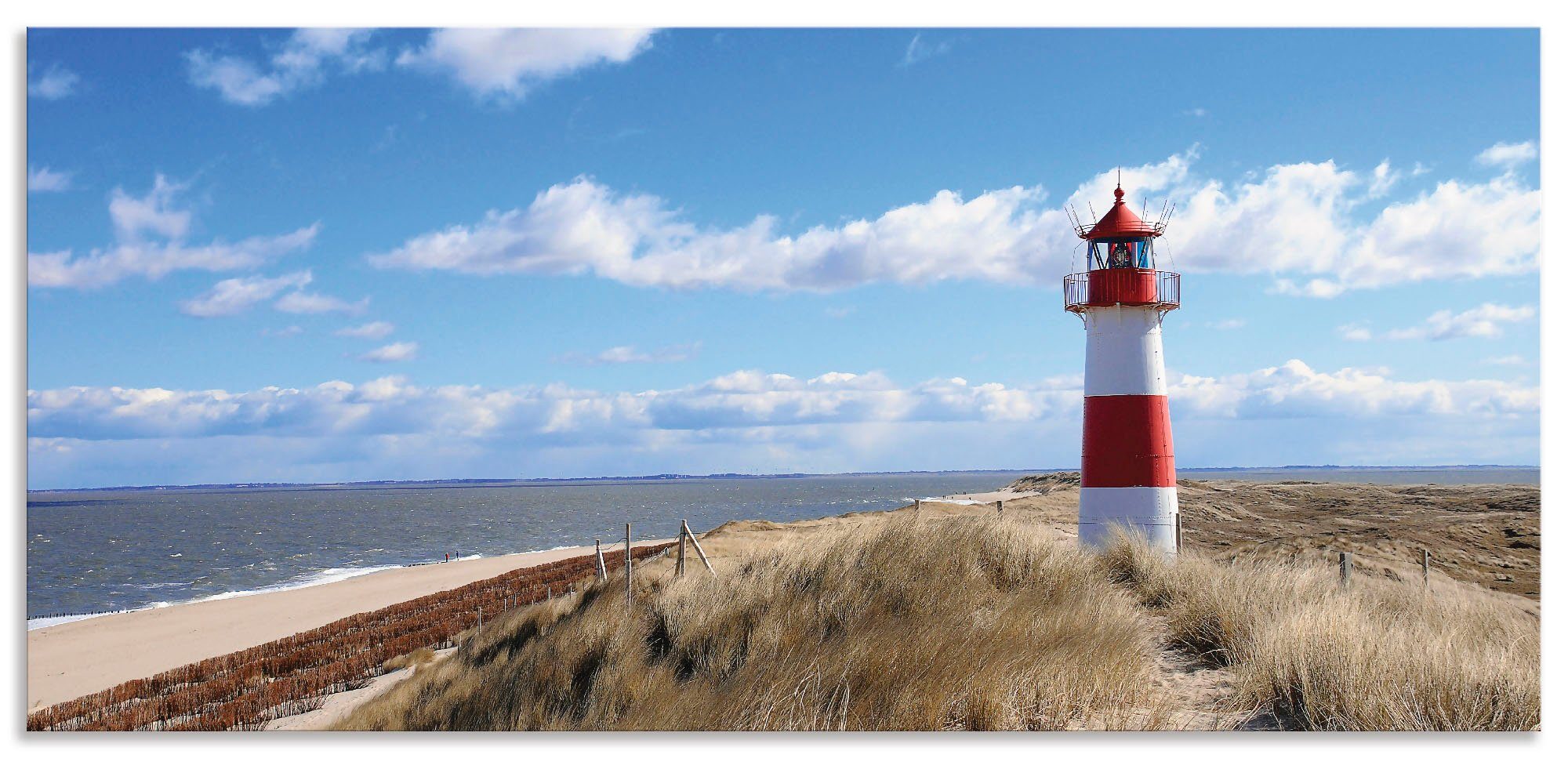 Artland Keukenwand Vuurtoren Sylt zelfklevend in vele maten - spatscherm keuken achter kookplaat en spoelbak als wandbescherming tegen vet, water en vuil - achterwand, wandbekledin