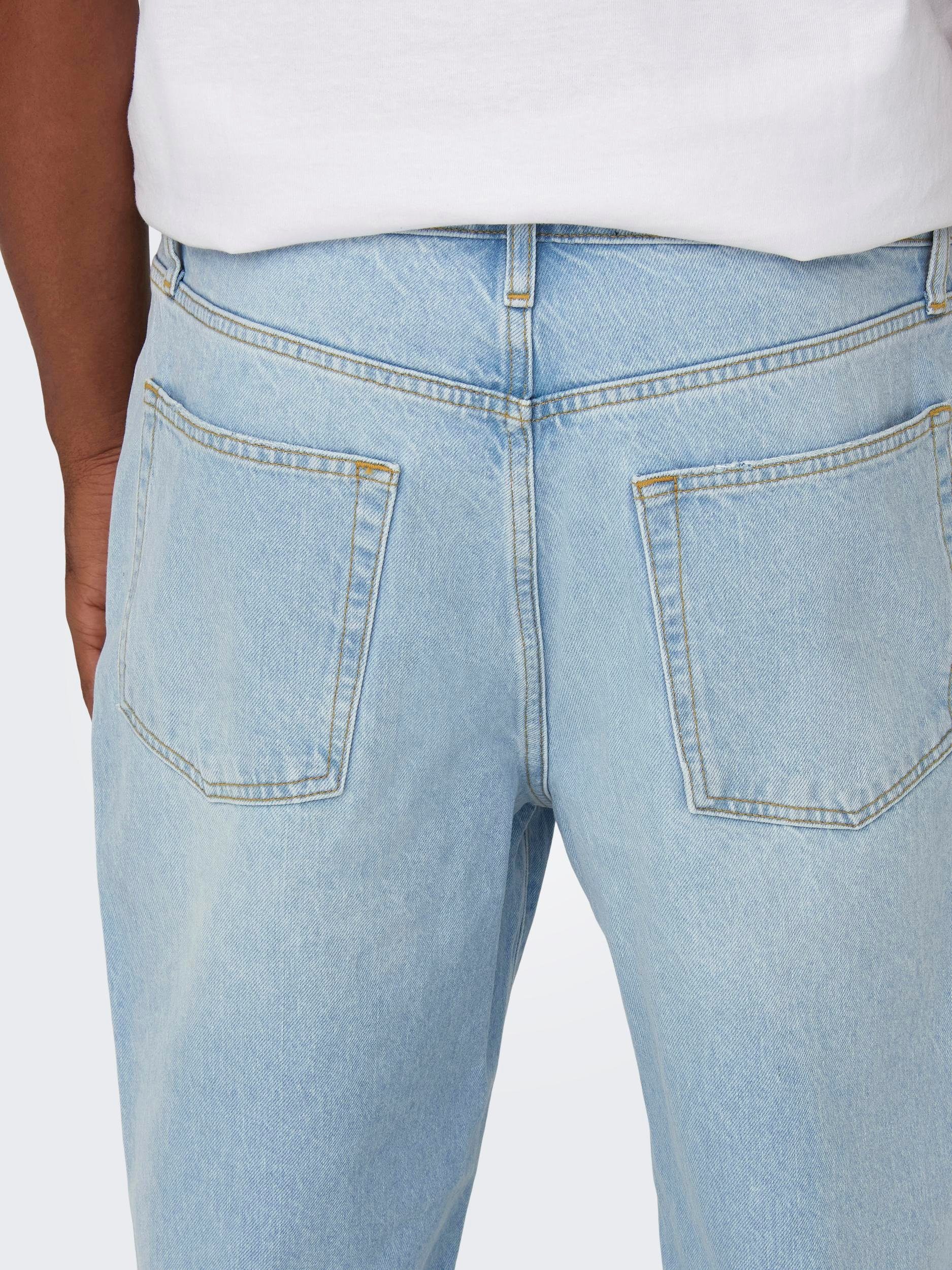 ONLY & SONS Loose fit jeans ONSFADE LOOSE WB 6778 A14 DNM NOOS