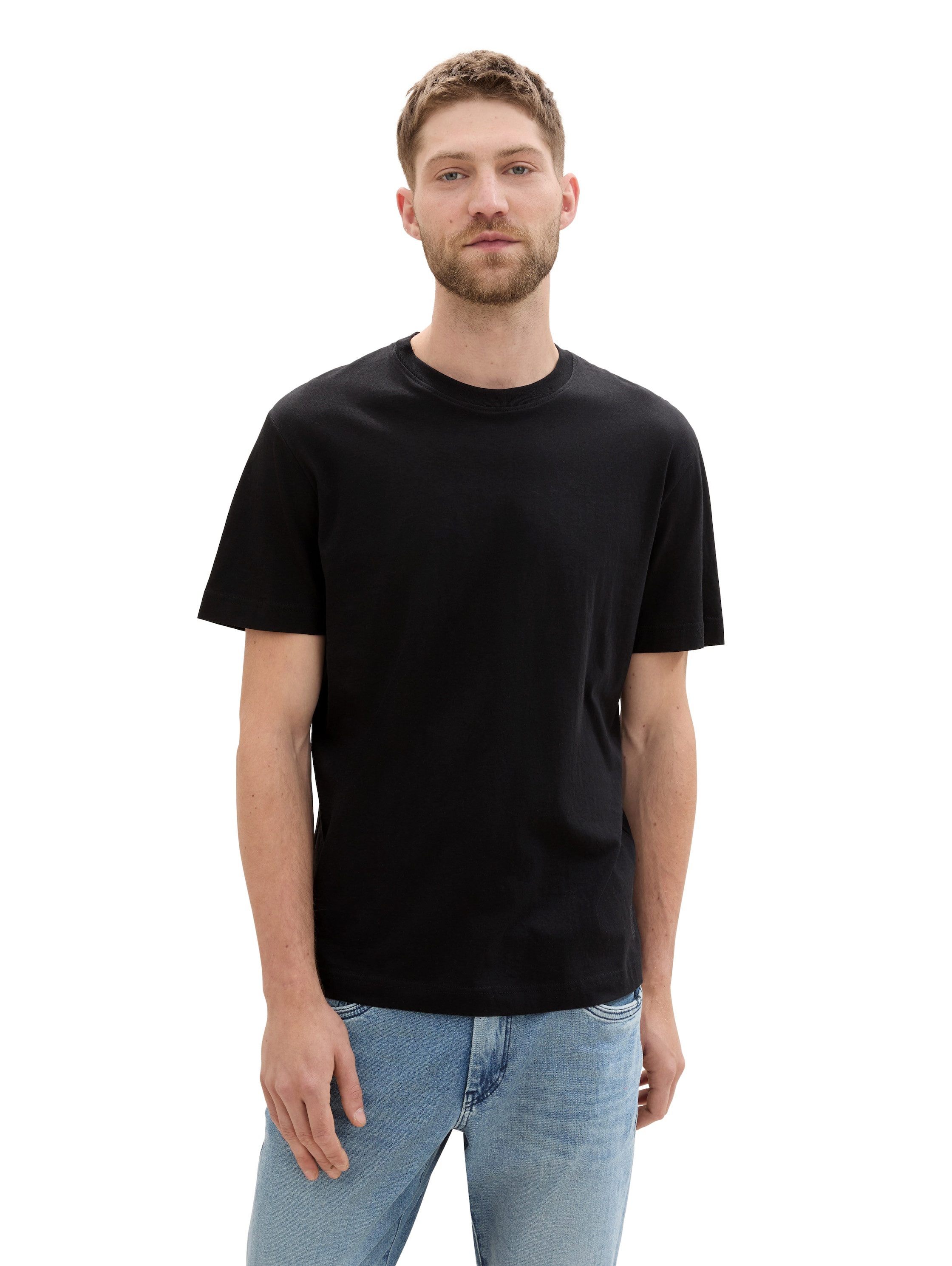 Tom Tailor T-shirt in driepack (set 3-delig)