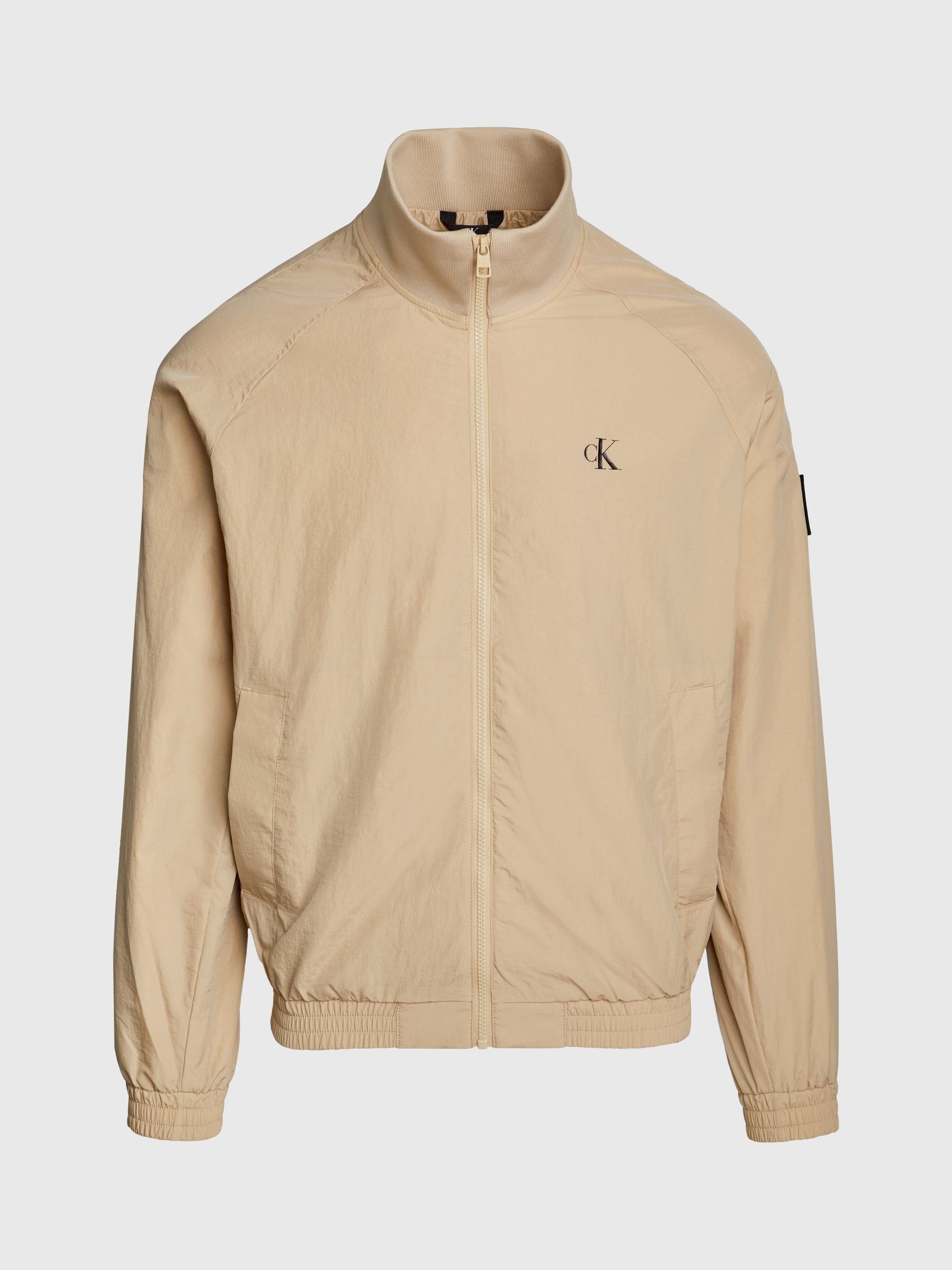 Calvin Klein Outdoorjack UNPADDED HARRINGTON met calvin klein-logobadge