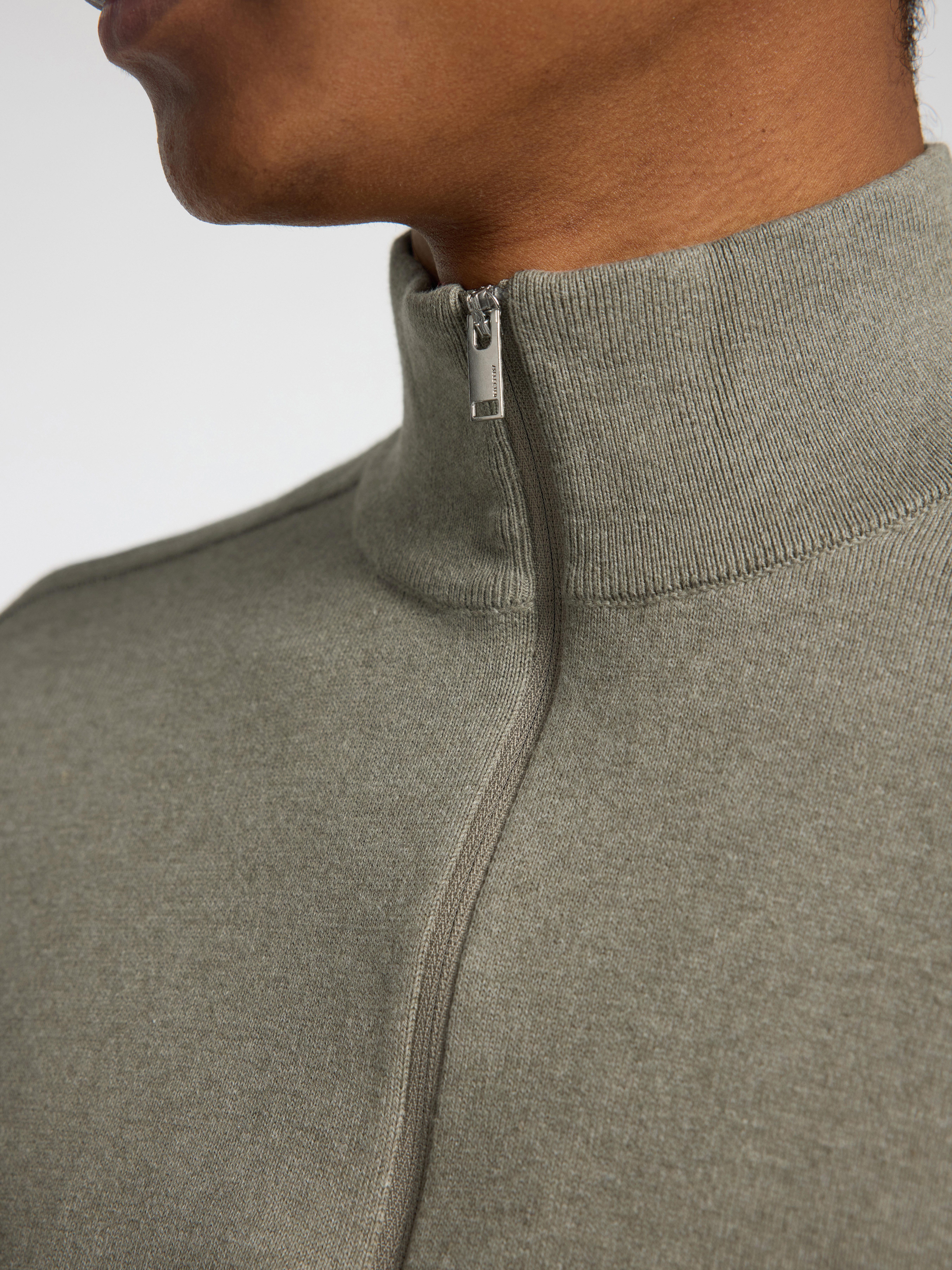SELECTED HOMME Schipperstrui SLHBERG HALF ZIP CARDIGAN NOOS