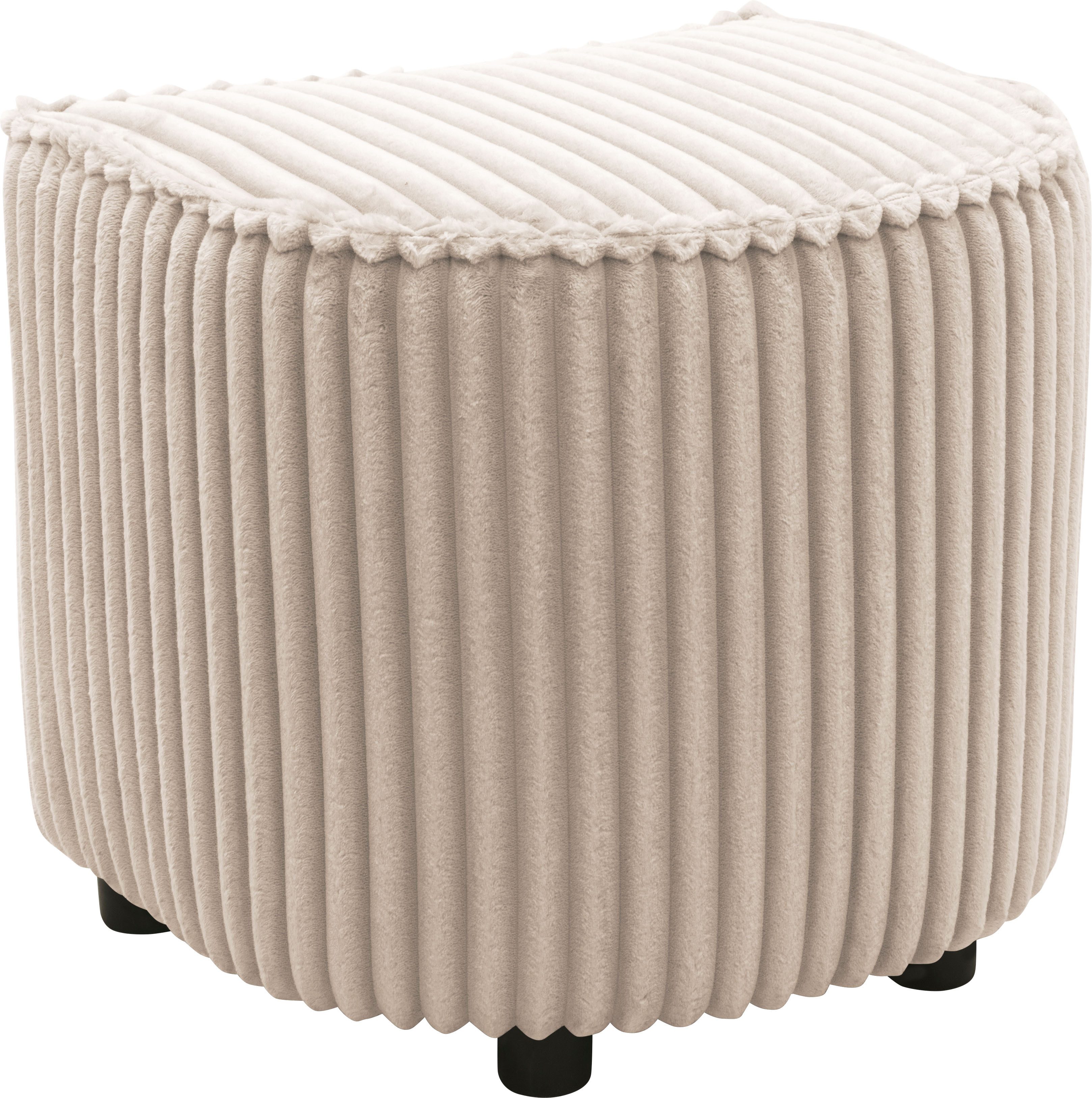 INOSIGN Hocker AMECA, poef, voetenbank 52 x 47 x 46 cm (BxDxH) (1 stuk)