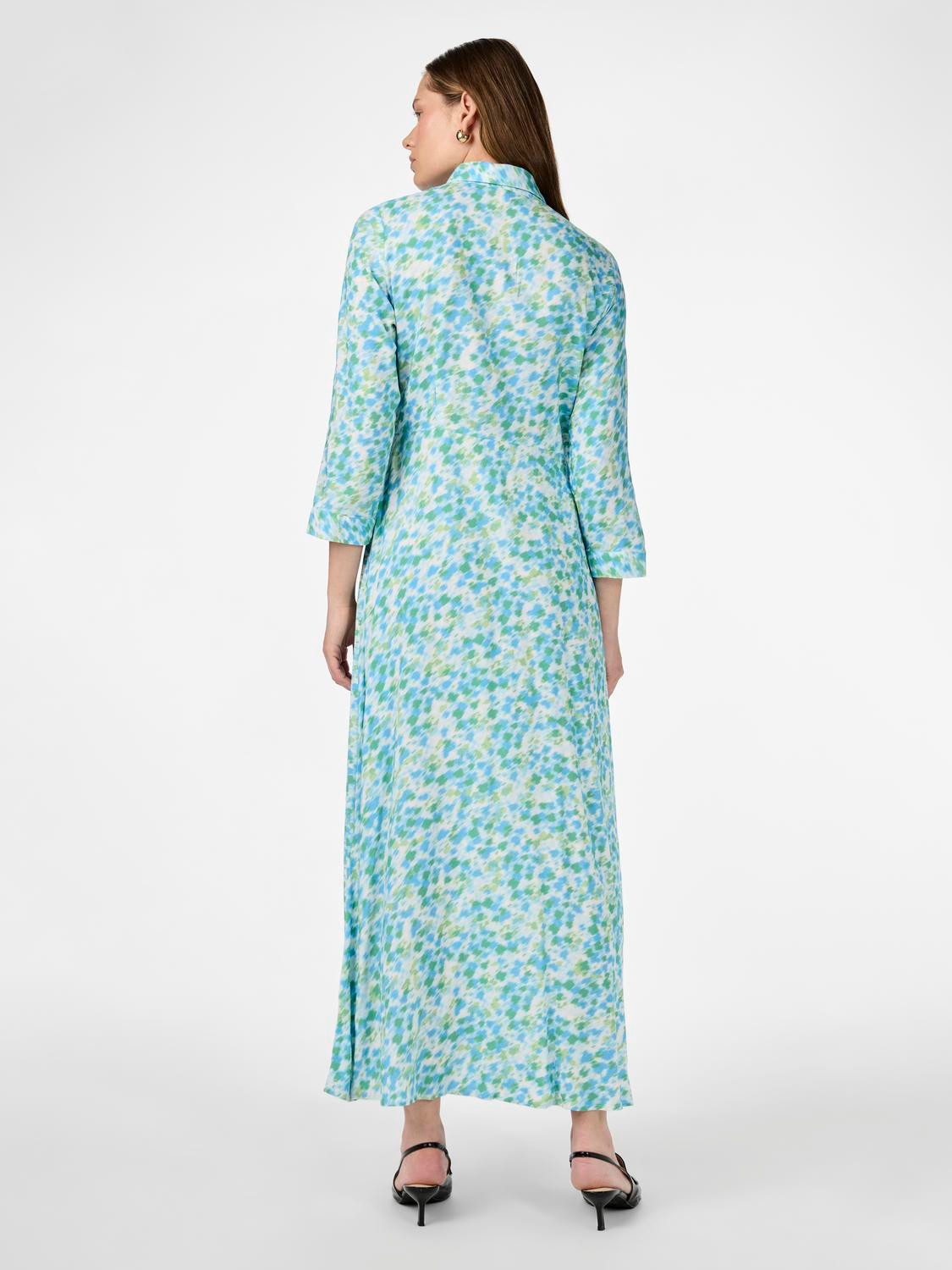 Y.A.S Jurk met overhemdkraag YASSAVANNA LONG SHIRT DRESS