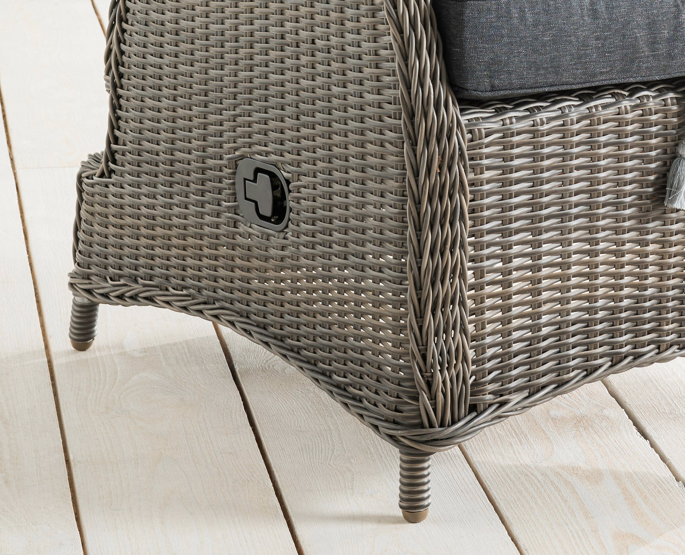 Destiny Tuinset CASA MERANO Aluminium, polyrotan (set, 4-delig)