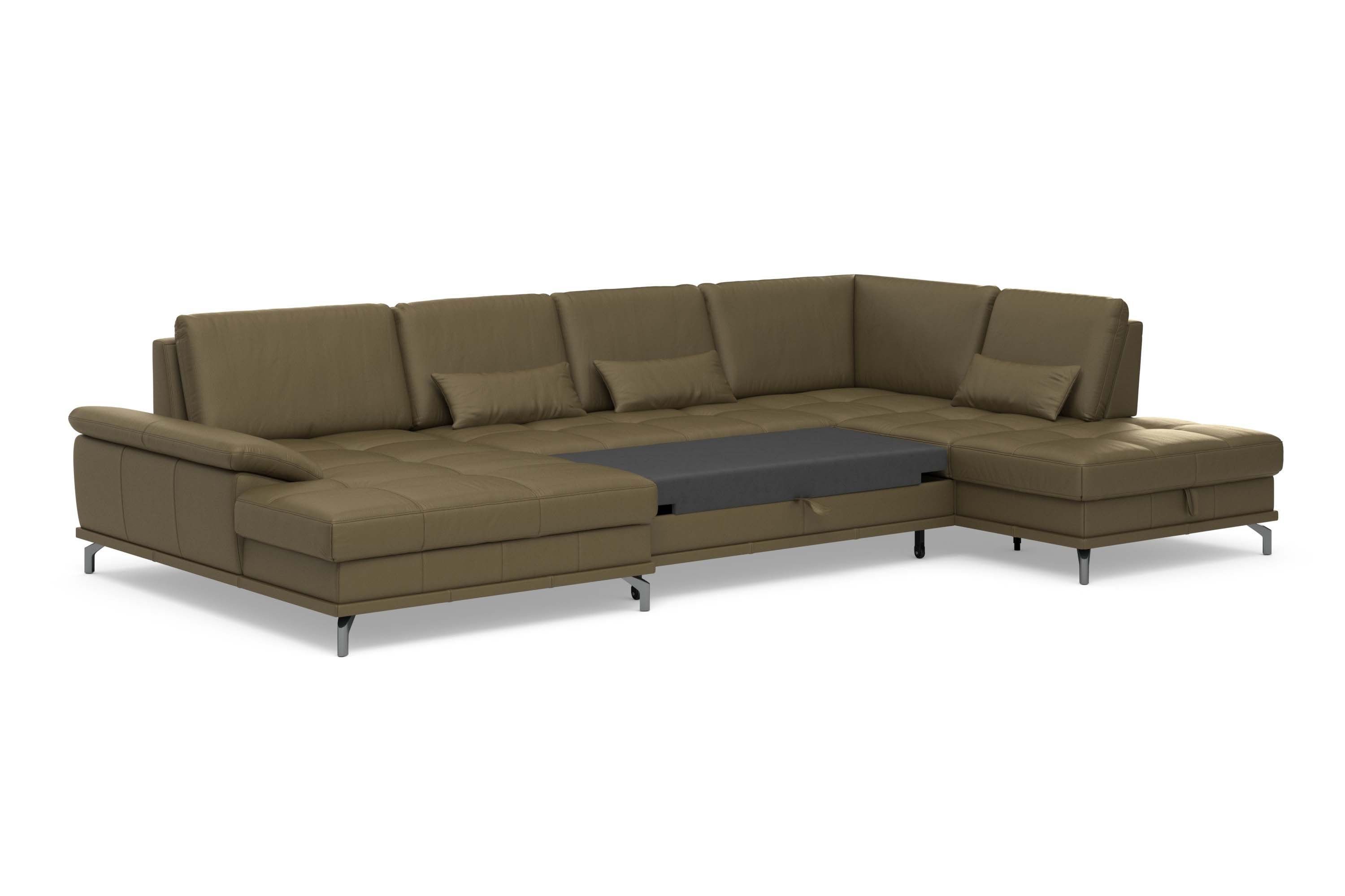 Places of Style Zithoek Costello U-vorm, met zitdiepteverstelling, armleuningverstelling en
