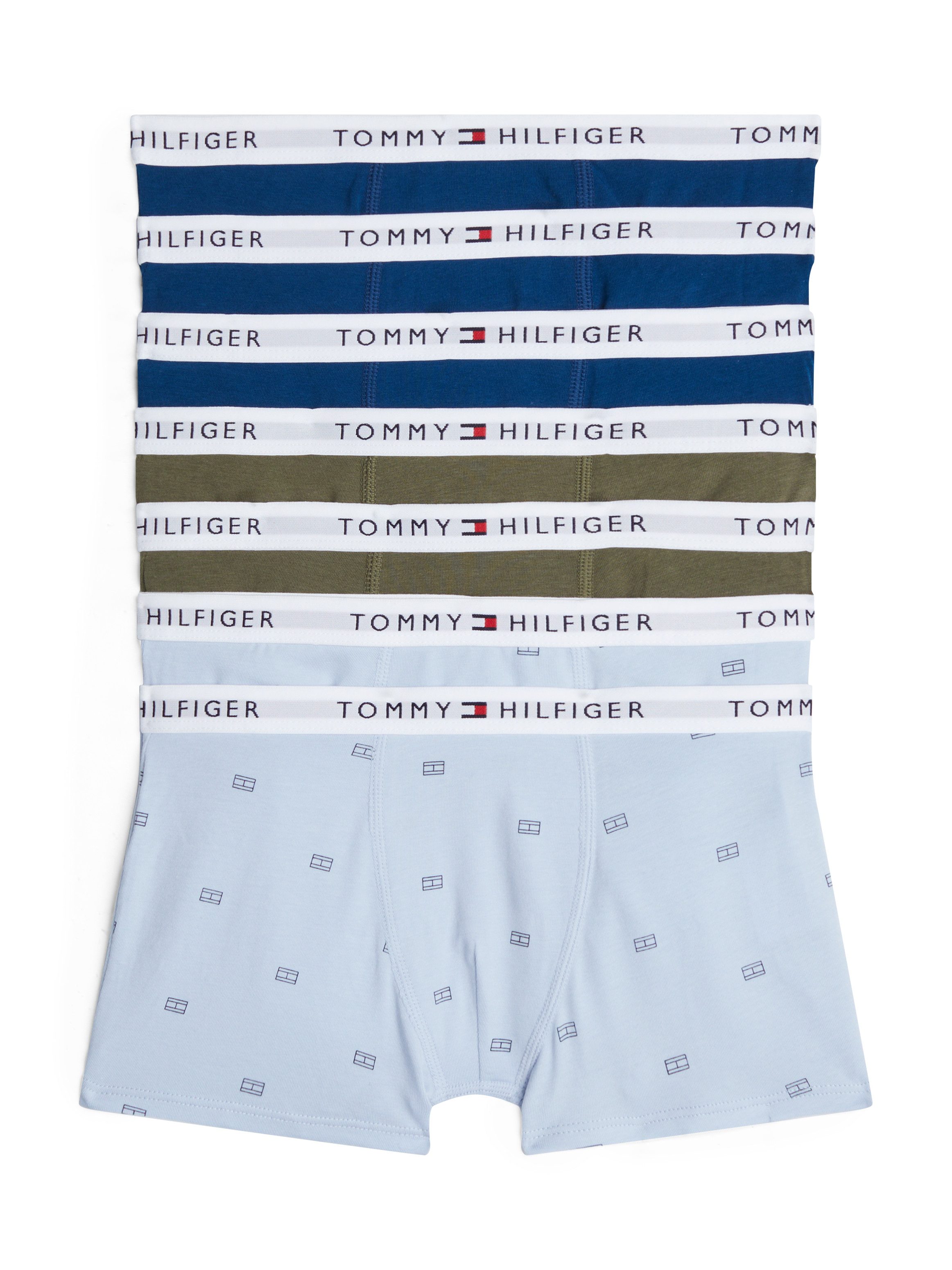 Tommy Hilfiger Underwear Trunk 7PK TRUNK PRINT met logo-stretchband (set, 7 stuks, 7er)