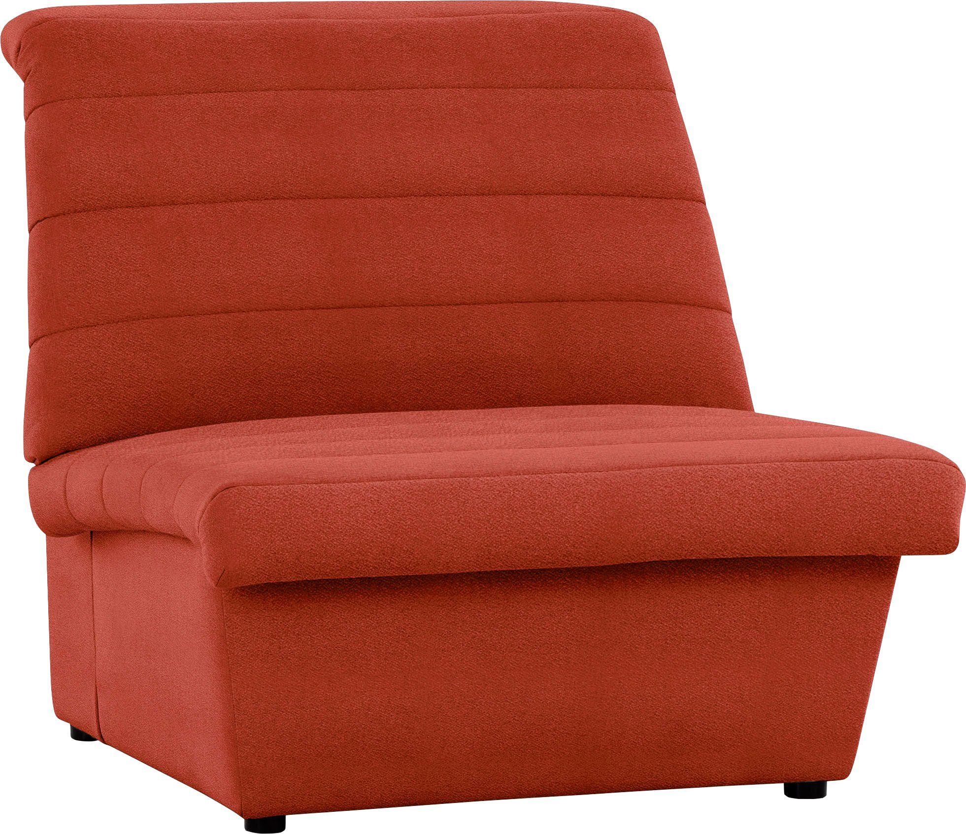 LOOKS BY WOLFGANG JOOP Fauteuil LOOKS VIII Breedtestiksels, zonder armleuningen, in twee verschillende afmetingen