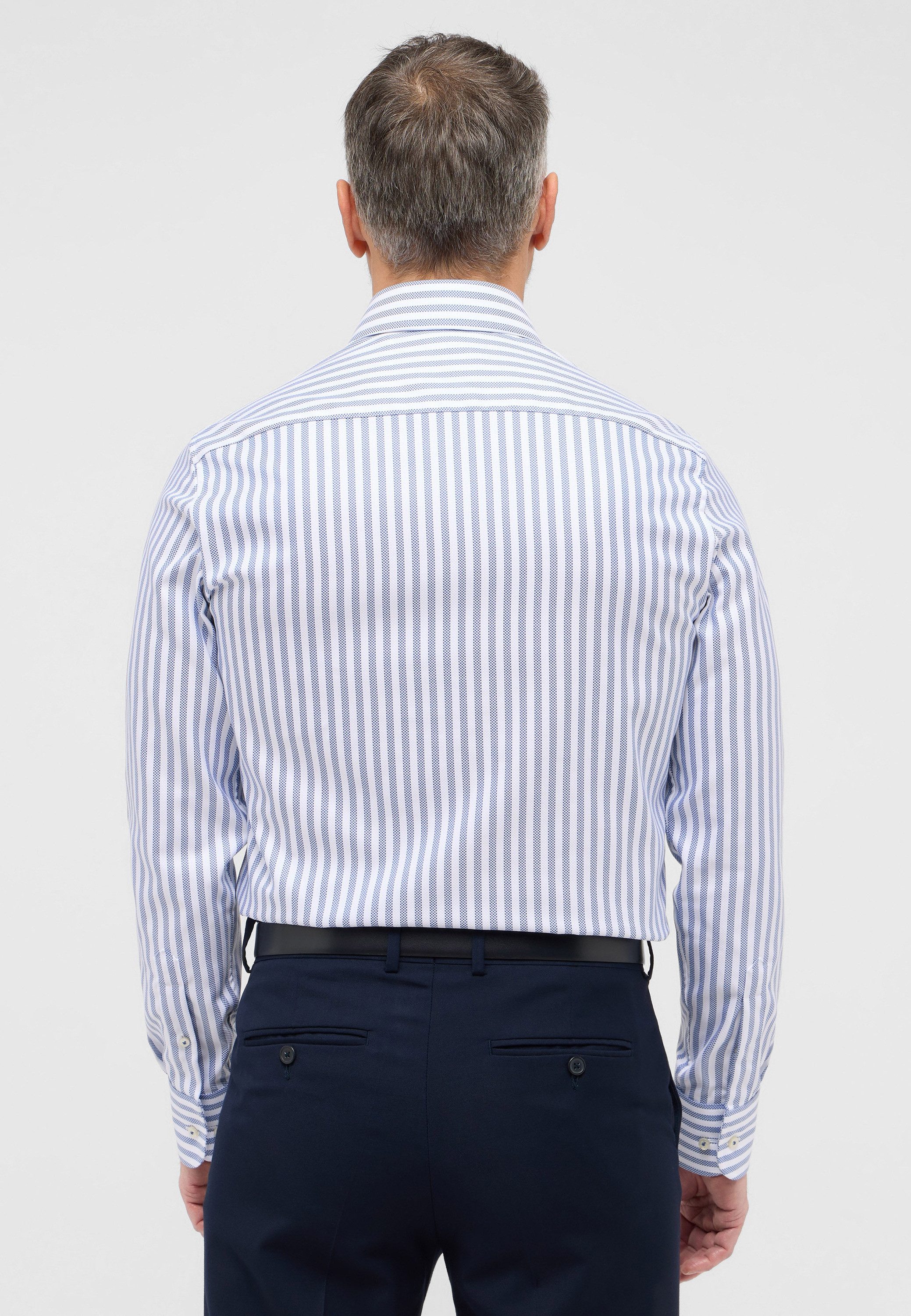 Eterna Overhemd met lange mouwen Slim fit NON IRON (strijkvrij)