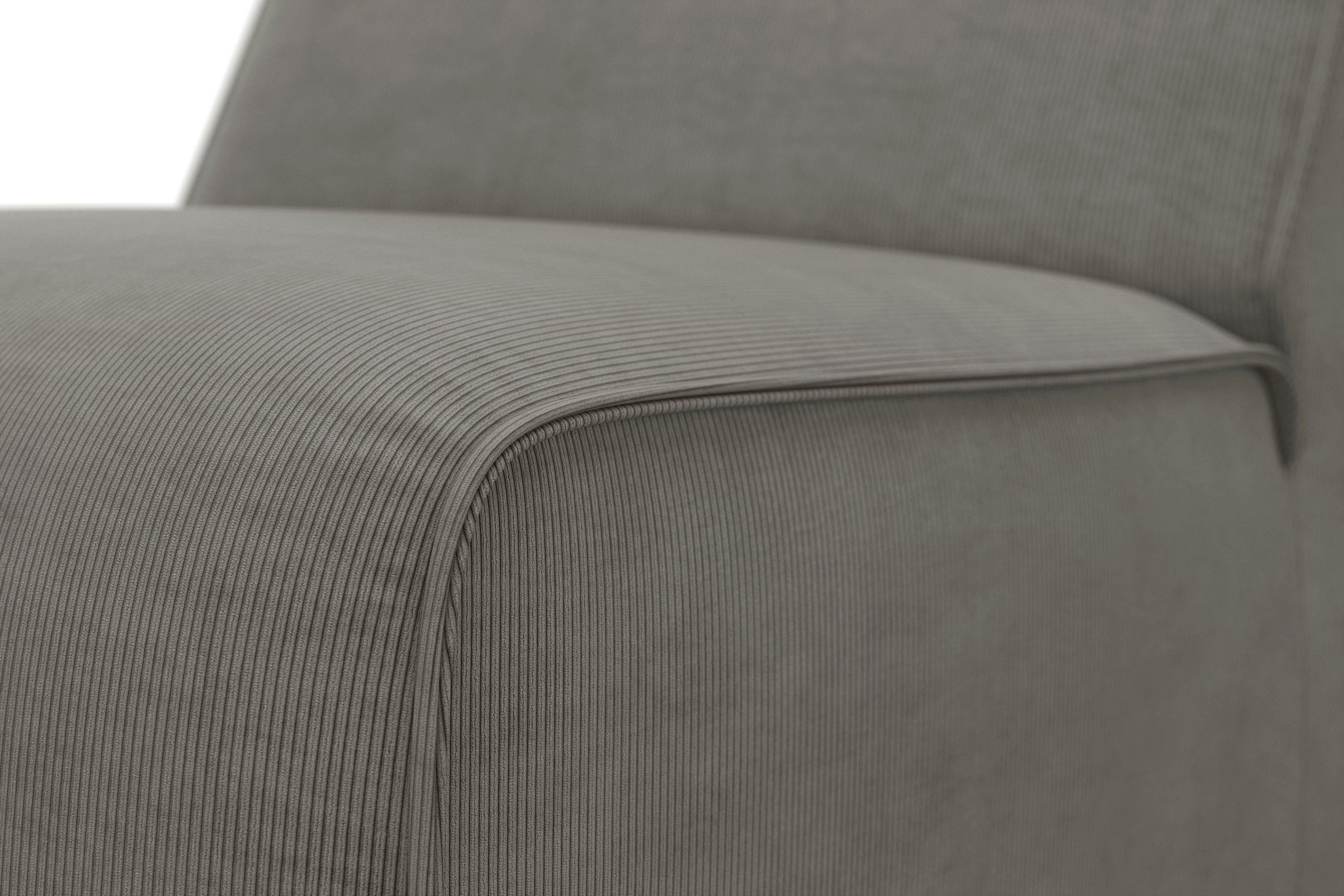 RAUM.ID Fauteuil Merid sofa-middenelement, afmetingen B/D/H: 84/97/46 cm als module of apart te gebruiken, voor individuele samenstelling