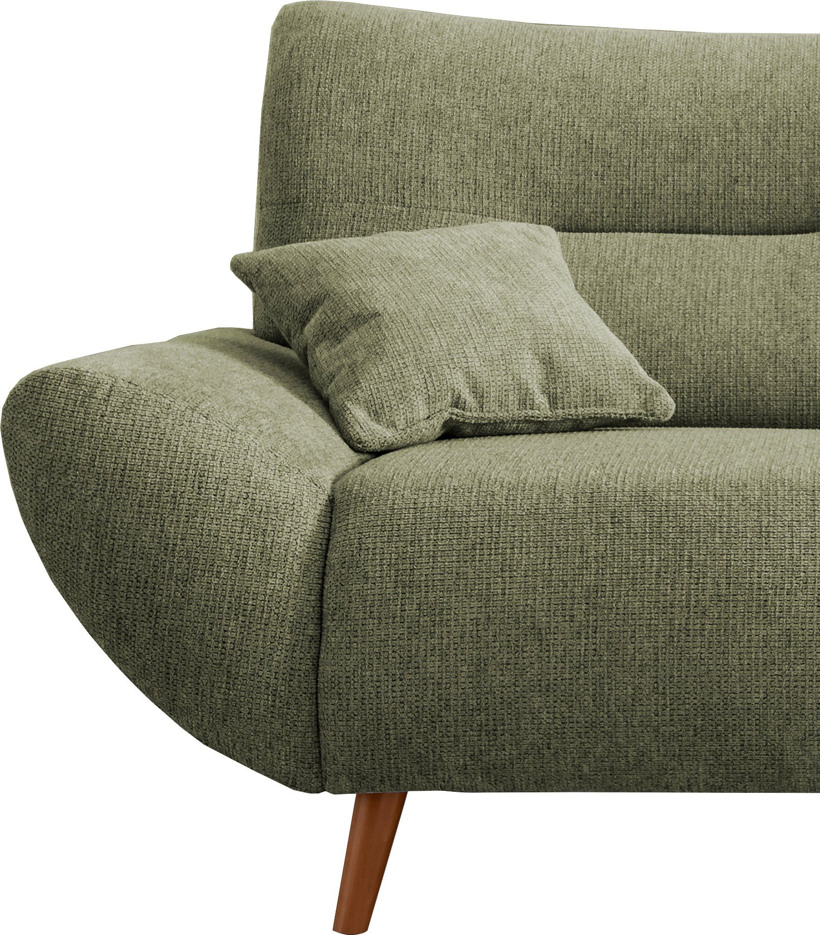 INOSIGN Zithoek Drago elegant en tijdloos, comfortabel, moderne vormtaal leverbaar als fauteuil/hoekbank, diverse stoffen, incl. 2 sierkussens (set, 3-delig)