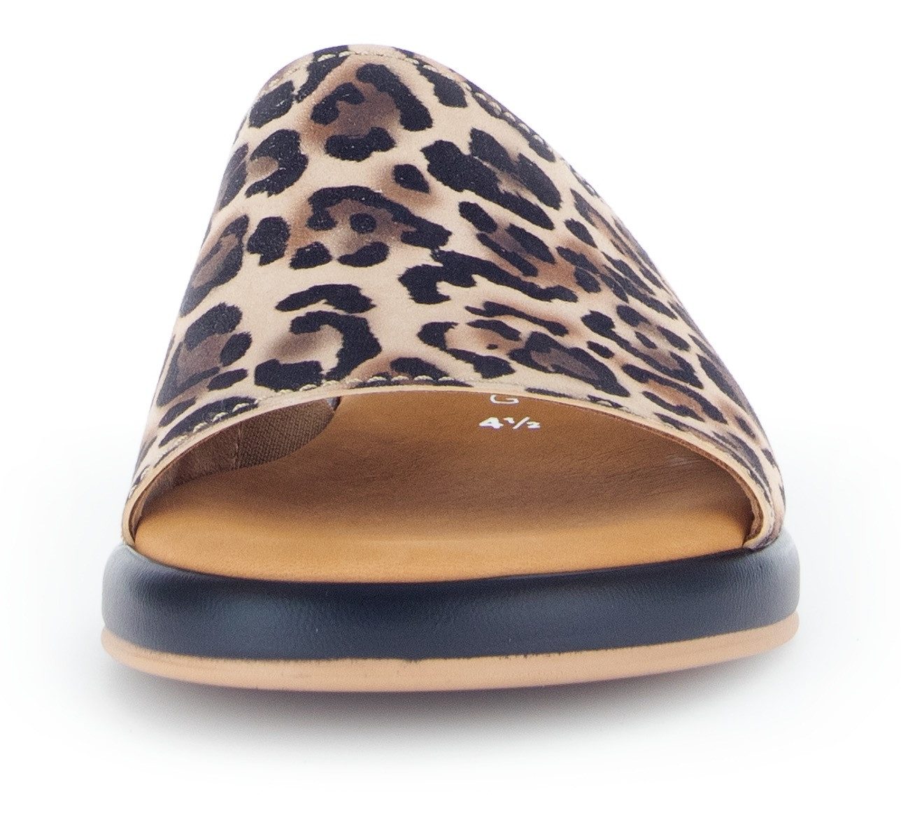 Gabor Slippers Rhodos , zomerschoen, comfortabele schoen, klein elastiek, breedte g (=breed)