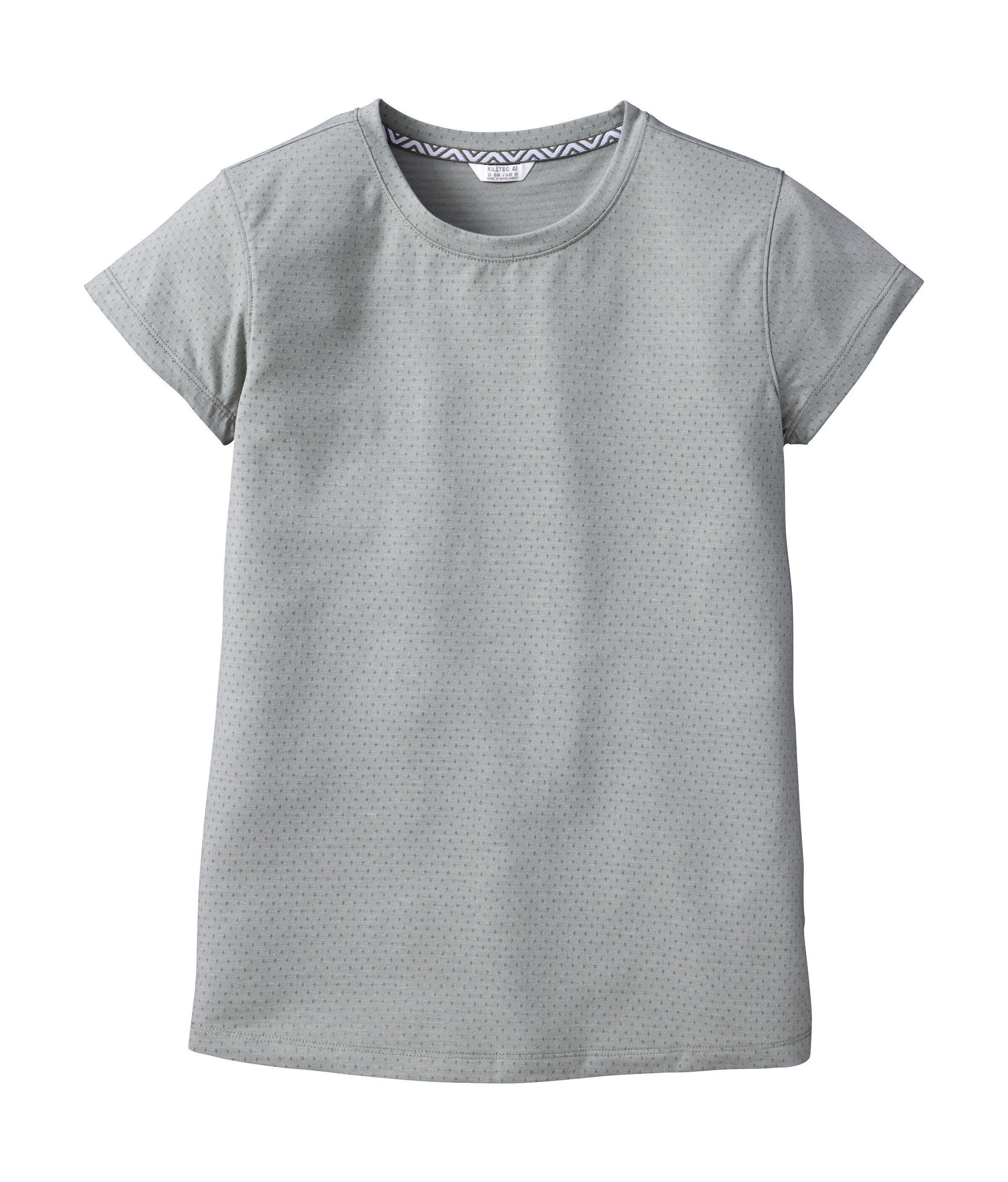 Killtec T-shirt KOS 23 WMN TSHRT Licht, sneldrogend dames functietshirt met stretch.