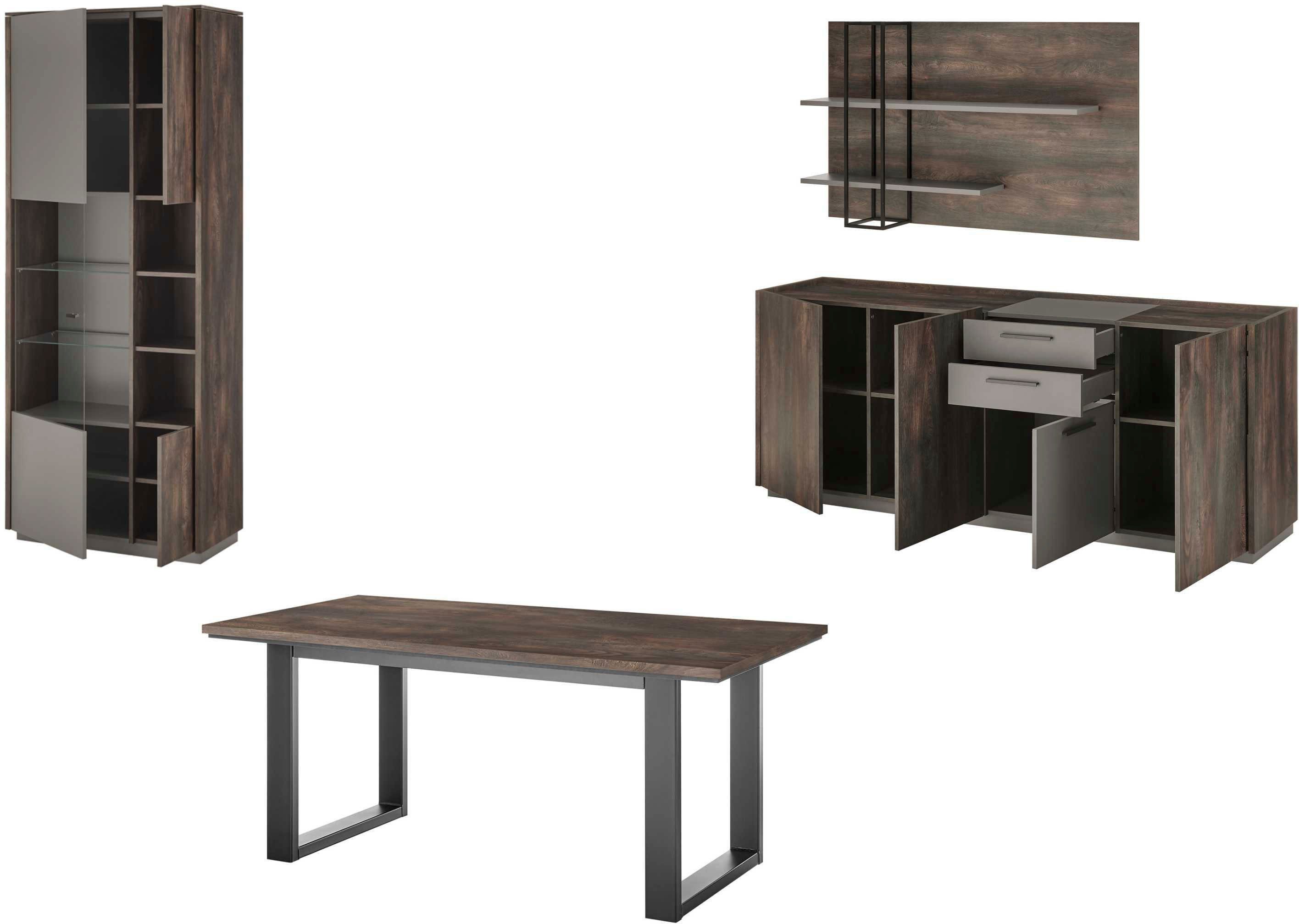 INOSIGN Eetkamerset Largo (set, 4-delig)