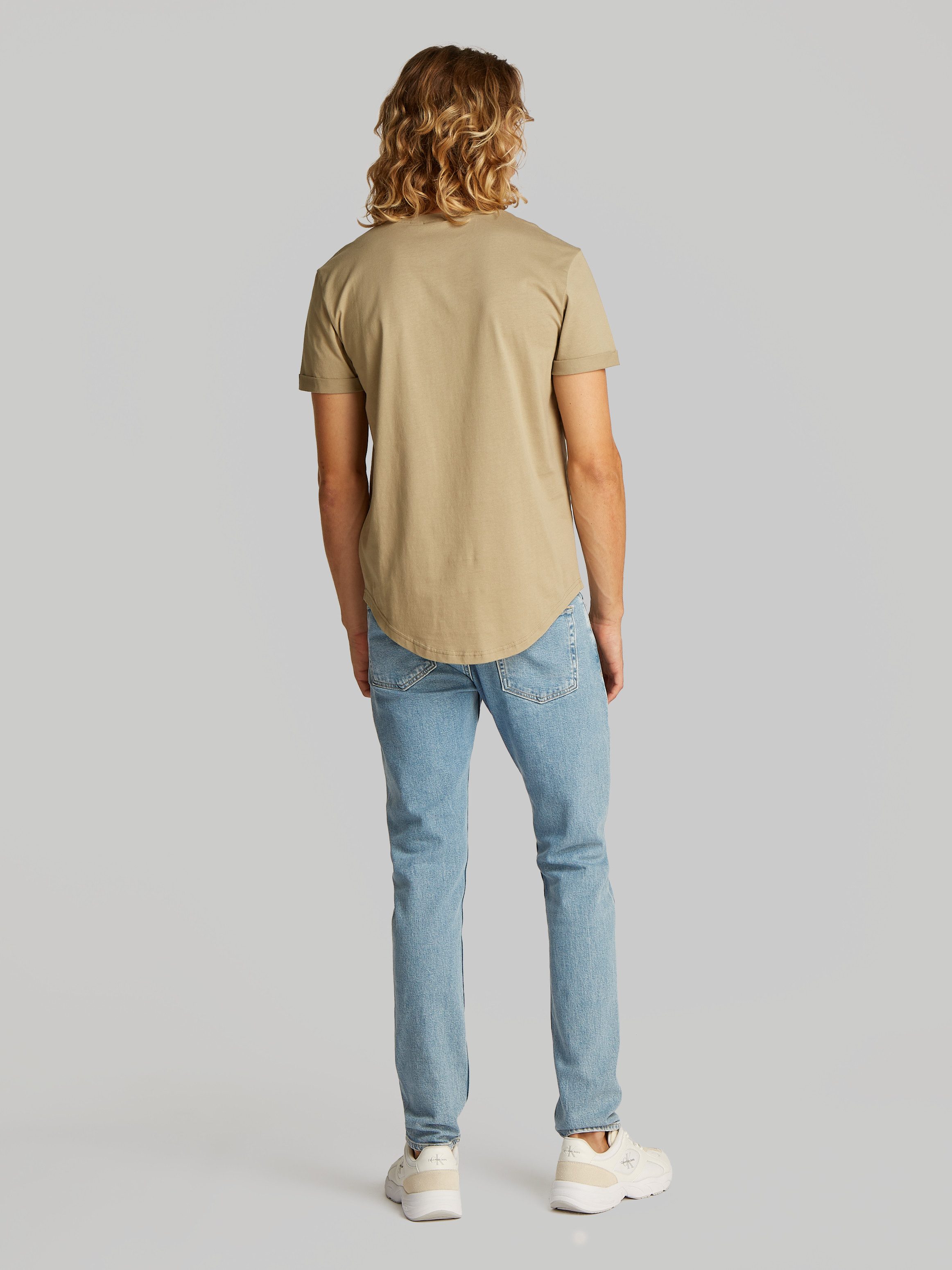 Calvin Klein T-shirt BADGE TURN UP SLEEVE