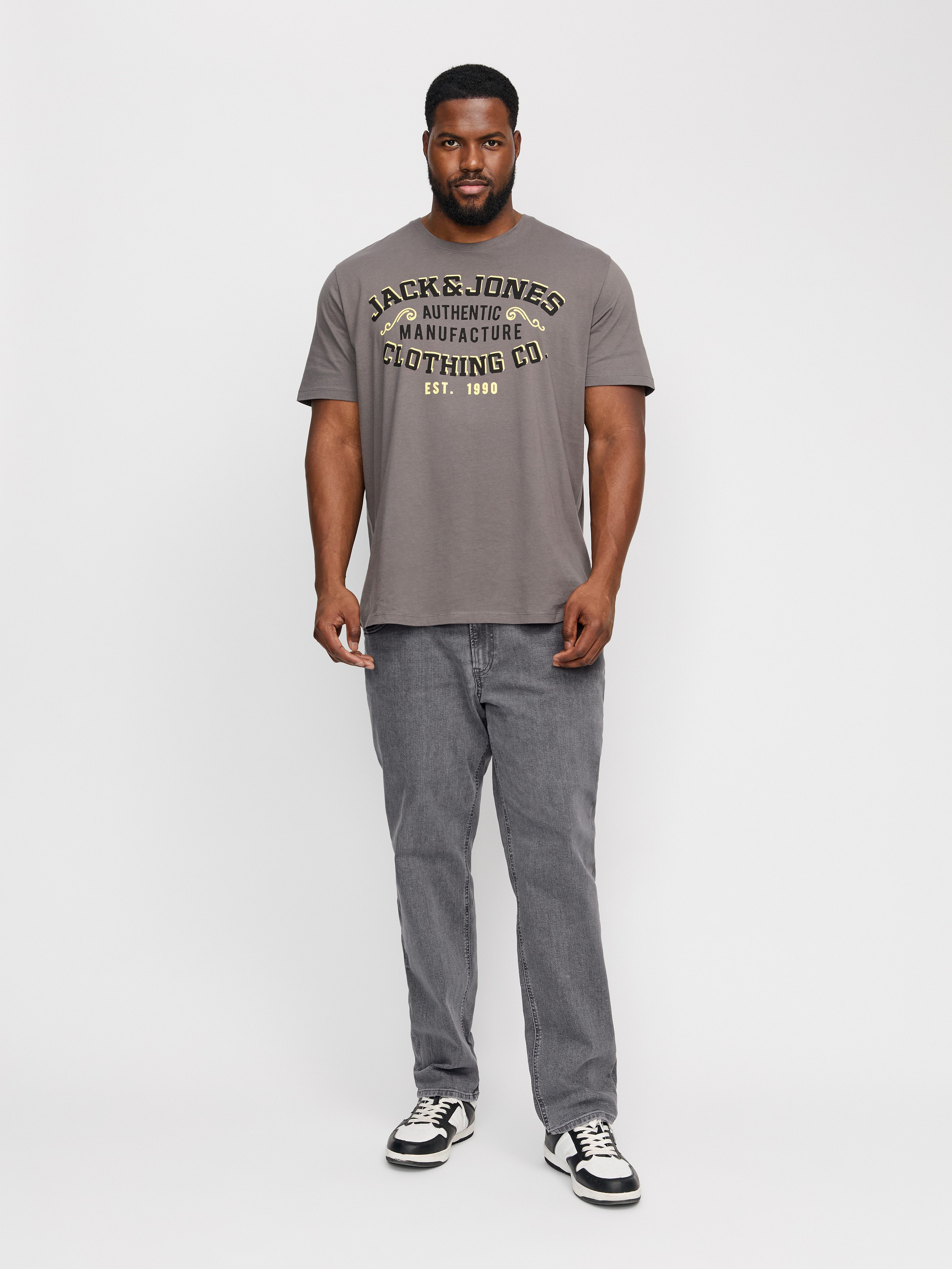 Jack & Jones PlusSize Slim fit jeans JJIGLENN JJORIGINAL MF 071 NOOS PLS