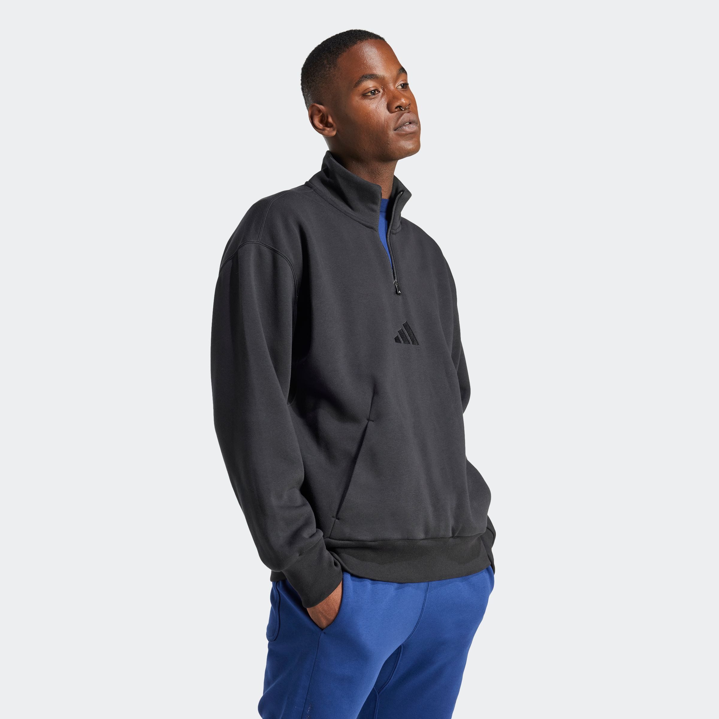 adidas Sportswear Sweatshirt M A SZN FL 1/4Z