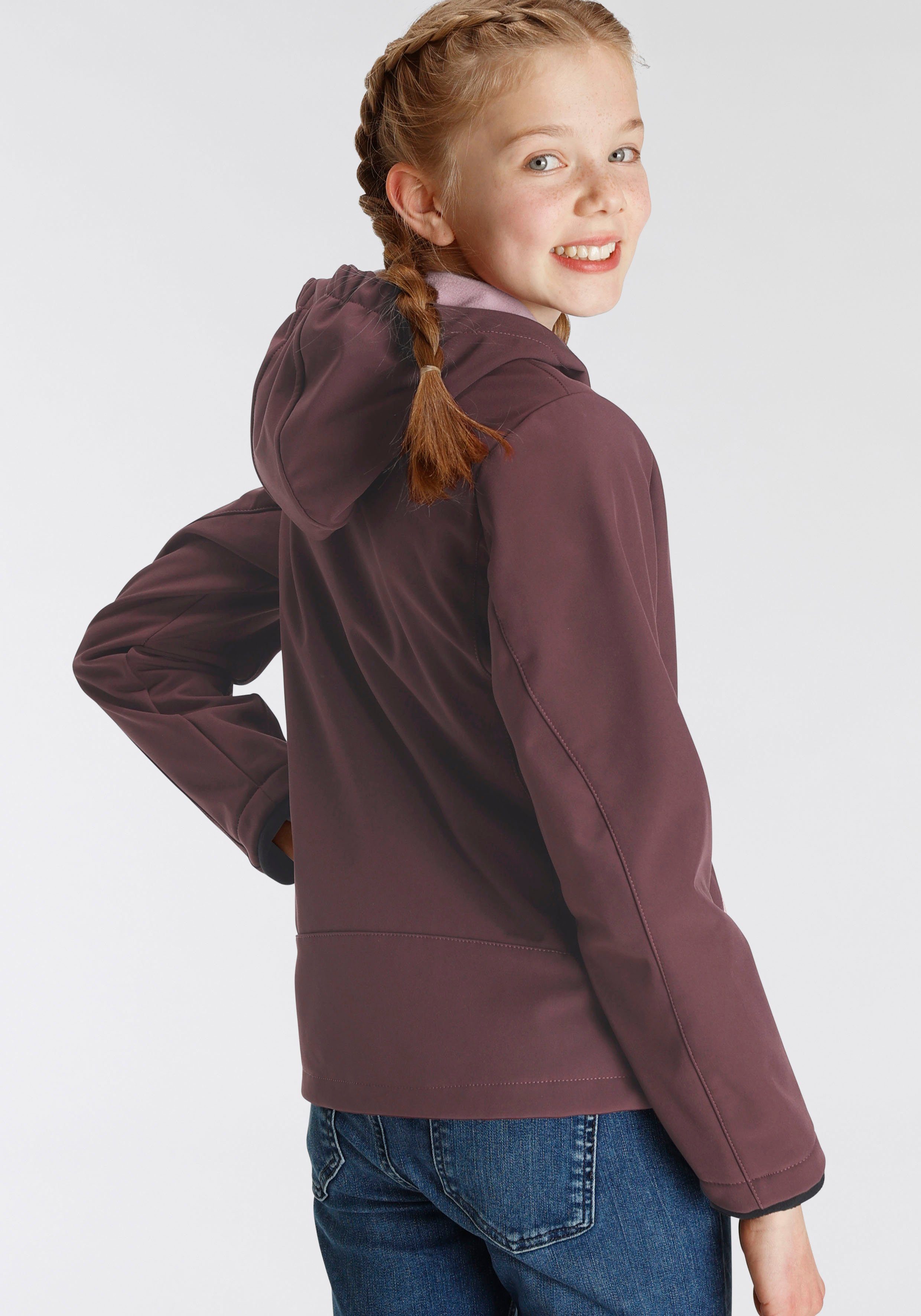 CMP Softshell-jack KID G JACKET FIX HOOD voor kinderen43405465 Ademend & waterafstotend & windafstotend & voor kinderen