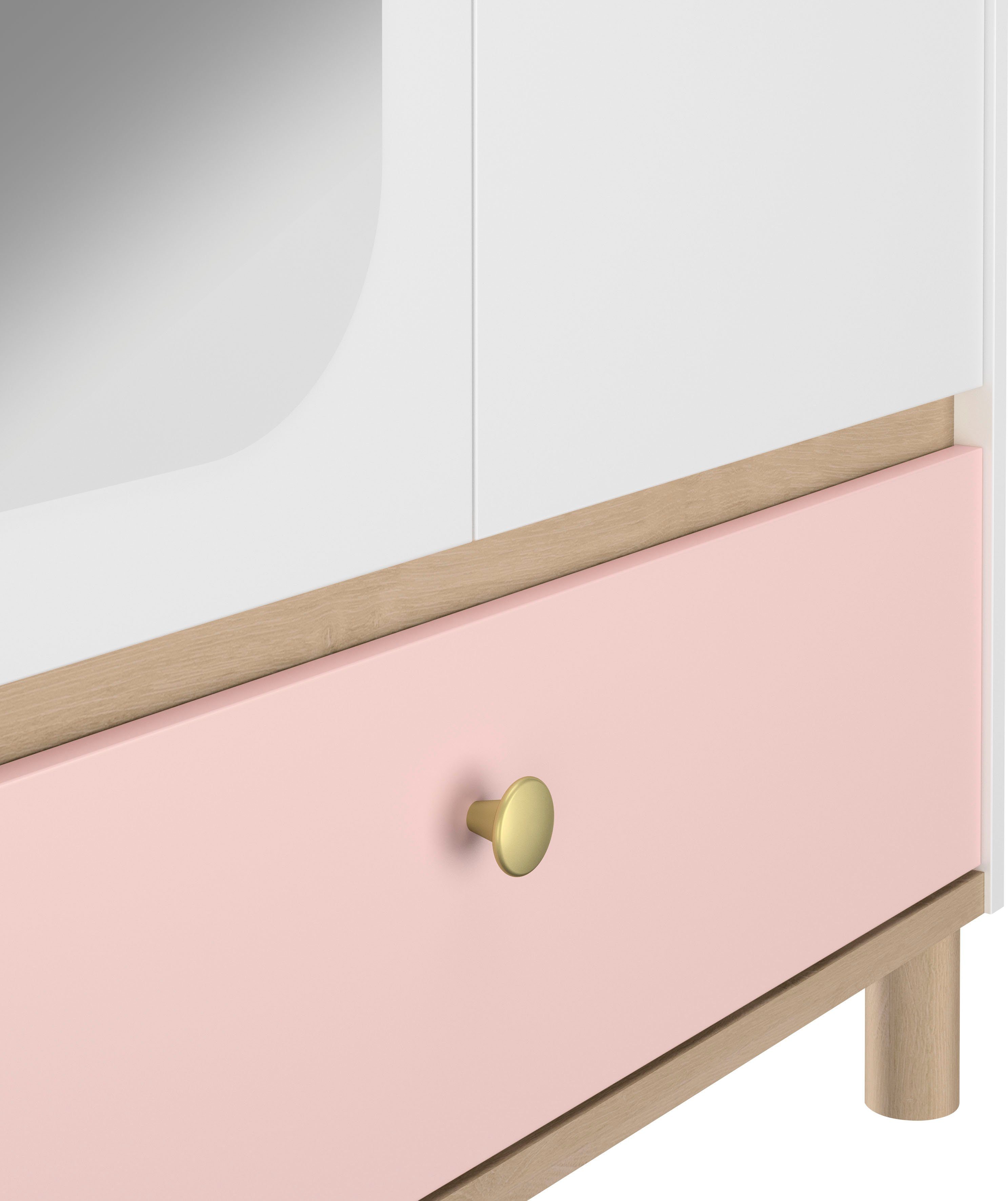 Gami Tienerkamerset Romy Elegant design voor een zachte en vrouwelijke sfeer. (4-delig)