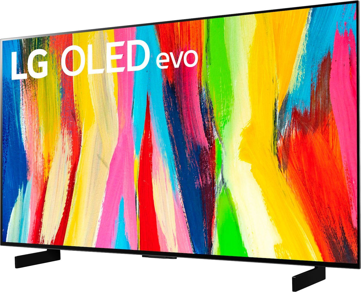 LG OLED-TV OLED42C27LA, 106 cm / 42", 4K Ultra HD, Smart TV, OLED evo, tot 120 Hz, α9 Gen5 4K AI-Processor, Dolby Vision & Atmos