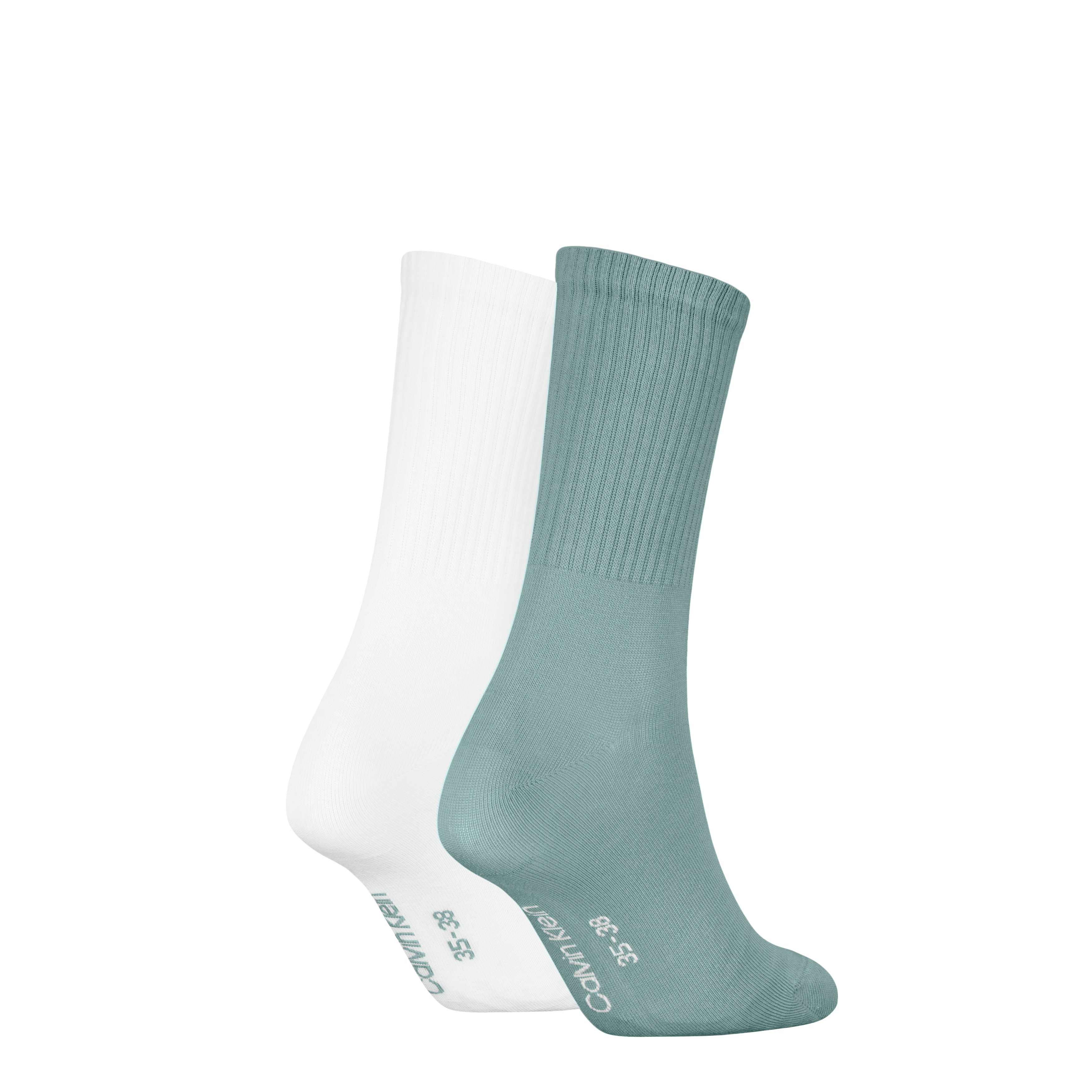 Calvin Klein Jeans Sokken CKJ WOMEN SOCK 2P MONOGRAM (2 paar, 2 paar)