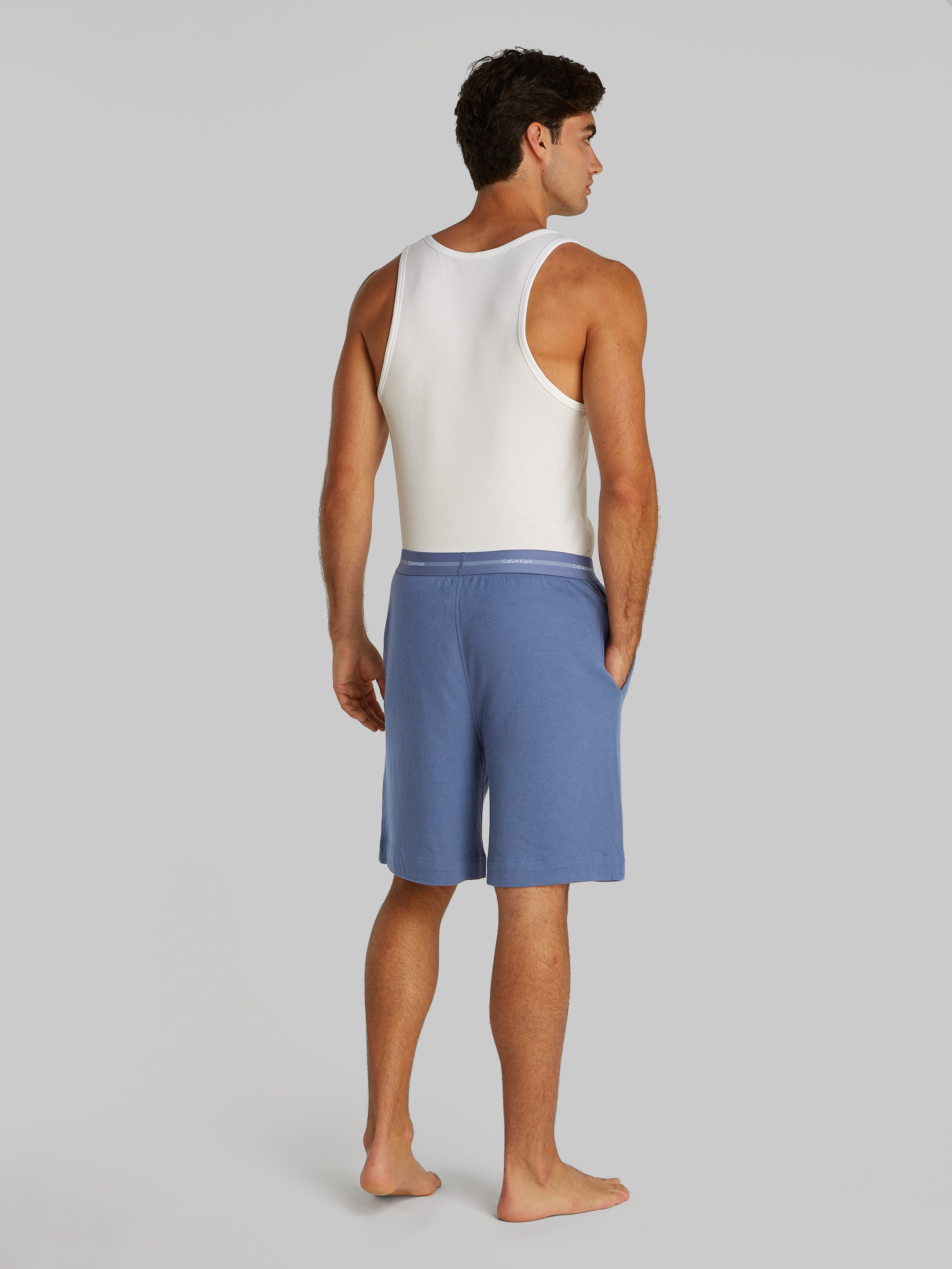 Calvin Klein Pyjamashort SLEEP SHORT met calvin klein-logo op de elastische band