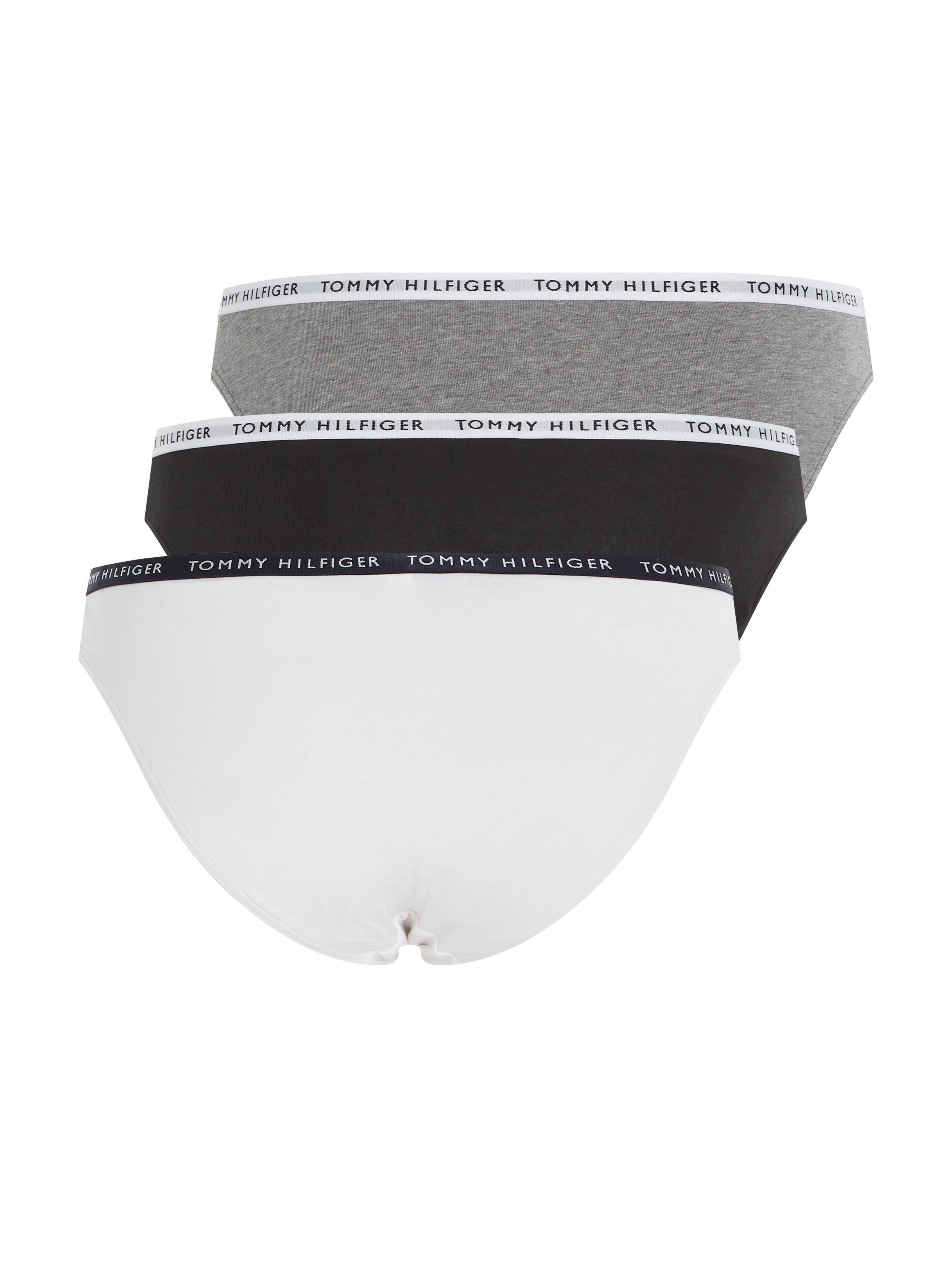 Tommy Hilfiger Underwear Bikinibroekje met smalle logoboord (3 stuks)