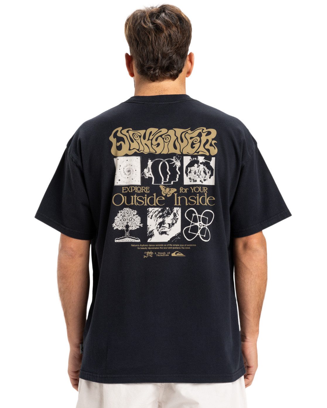Quiksilver T-shirt Outside Inside
