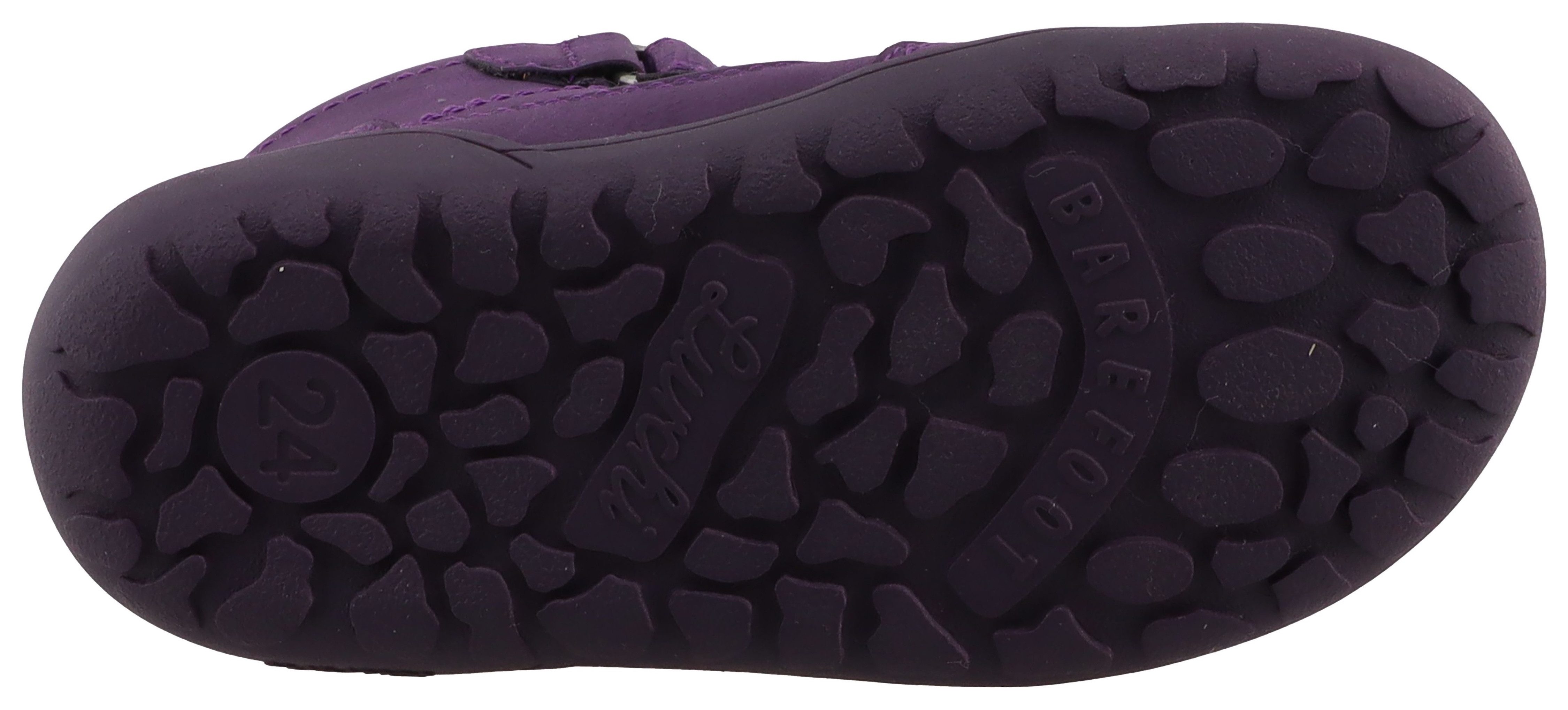 Lurchi Barefootschoenen Jess Barefoot TEX Klittenband laarzen met TEX-uitrusting, maatsjabloon om te downloaden