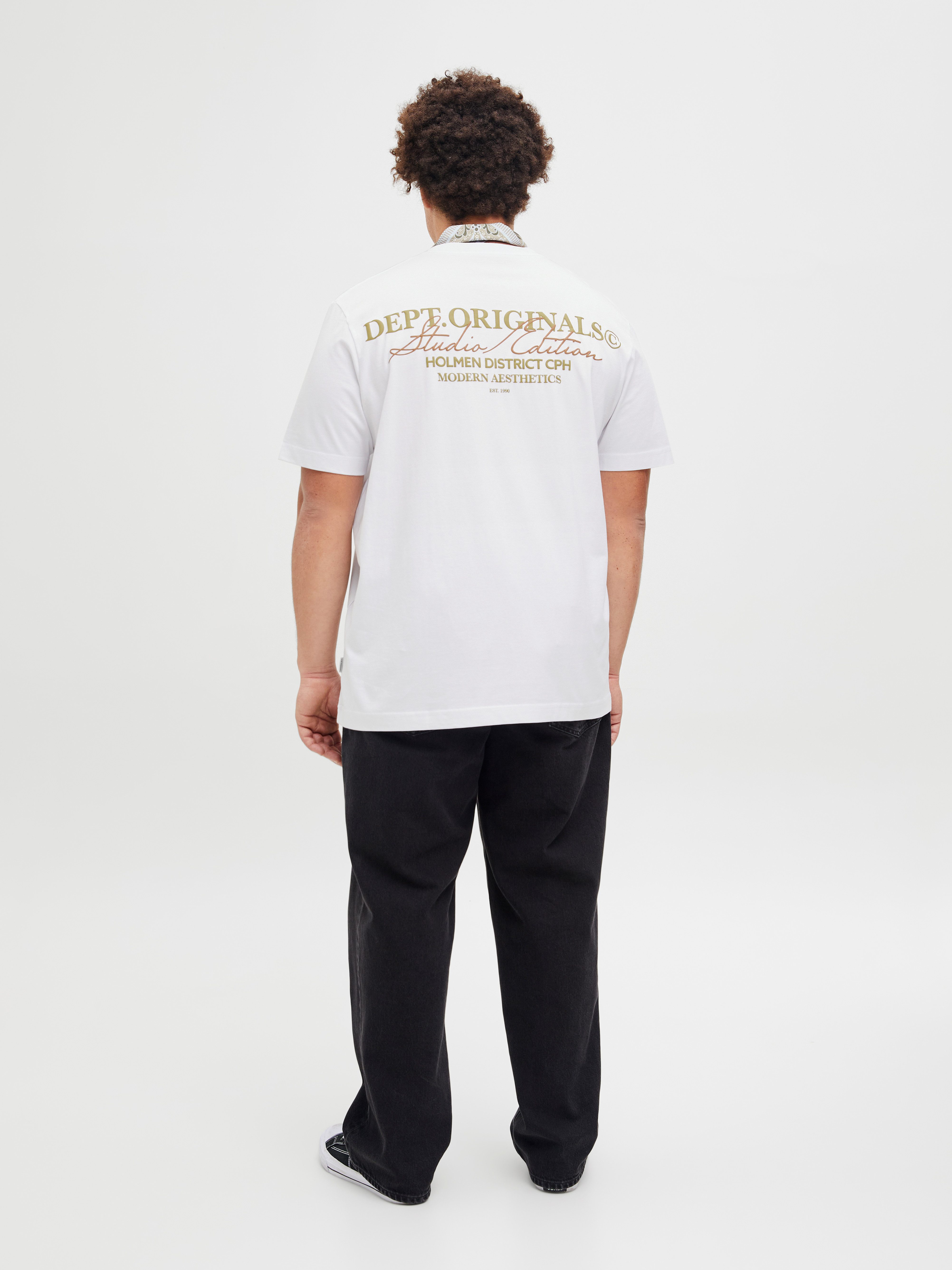 Jack & Jones PlusSize Shirt met korte mouwen JORISLINGTON TYPE TEE SS CREW NECK PLS