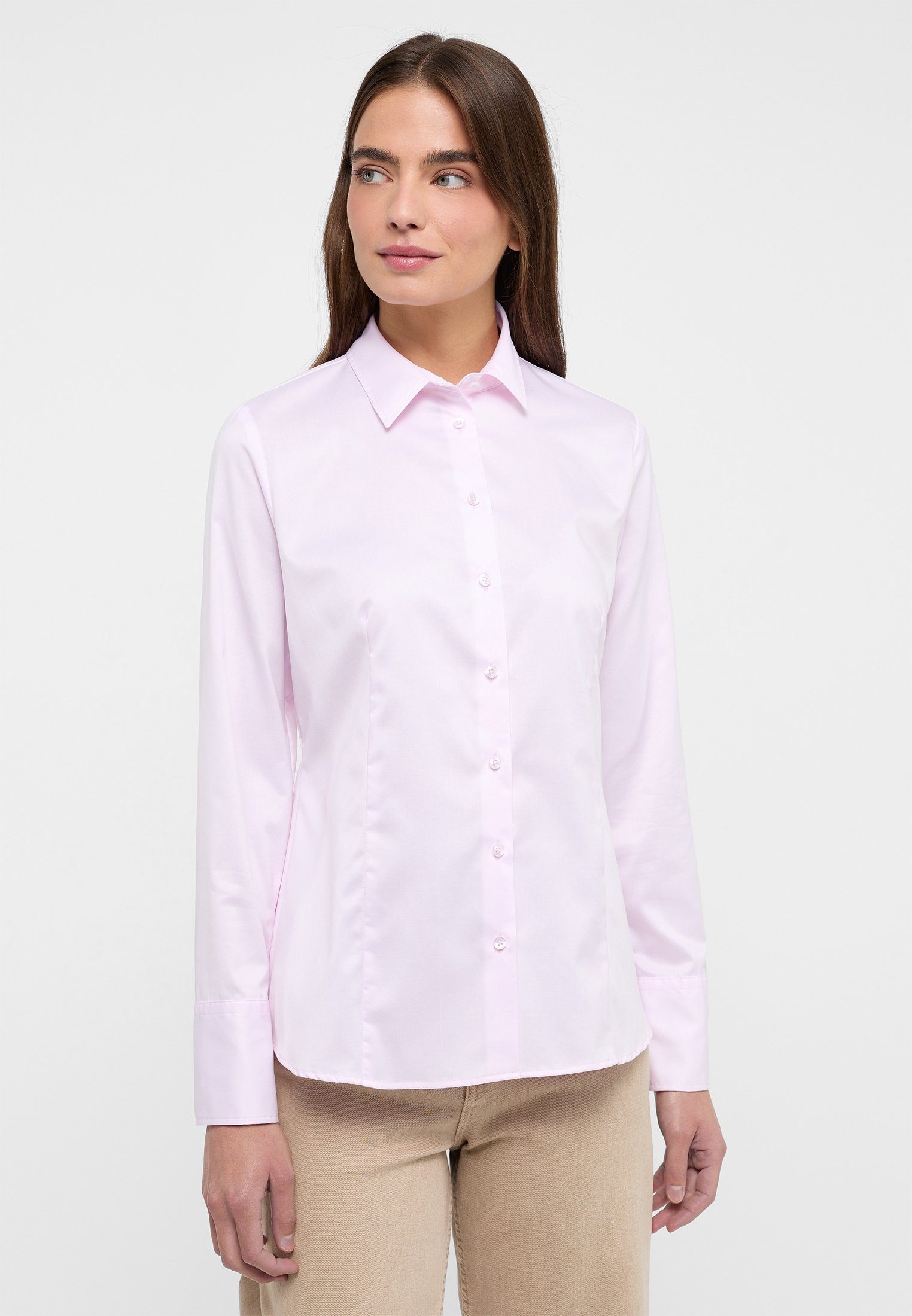Eterna blouse met lange mouwen MODERN CLASSIC