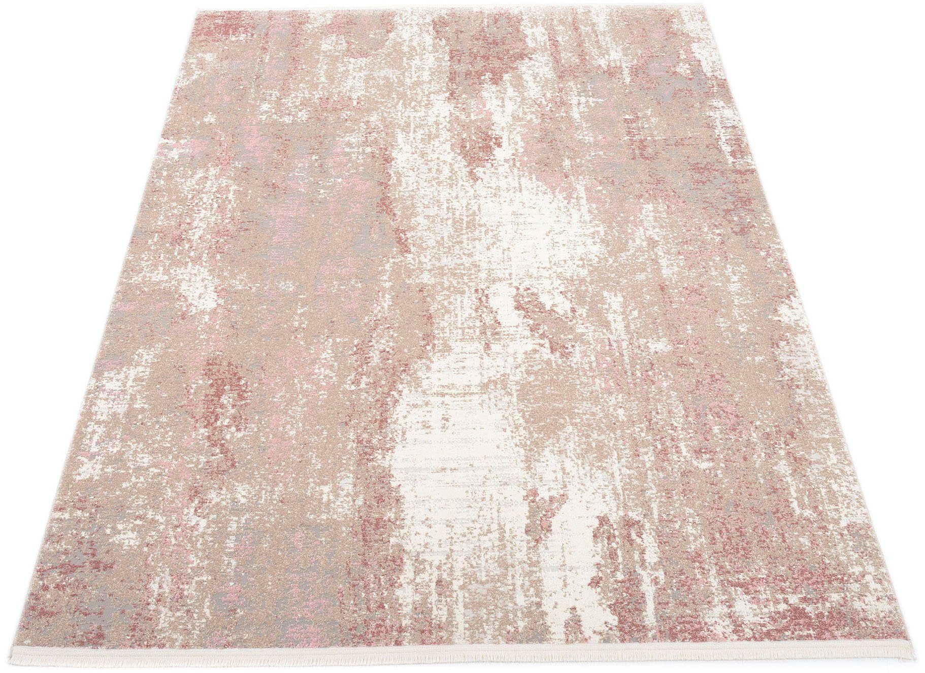 OCI DIE TEPPICHMARKE Vloerkleed TOP LARISSA moderne vloerkleden maat 133x190 cm roze