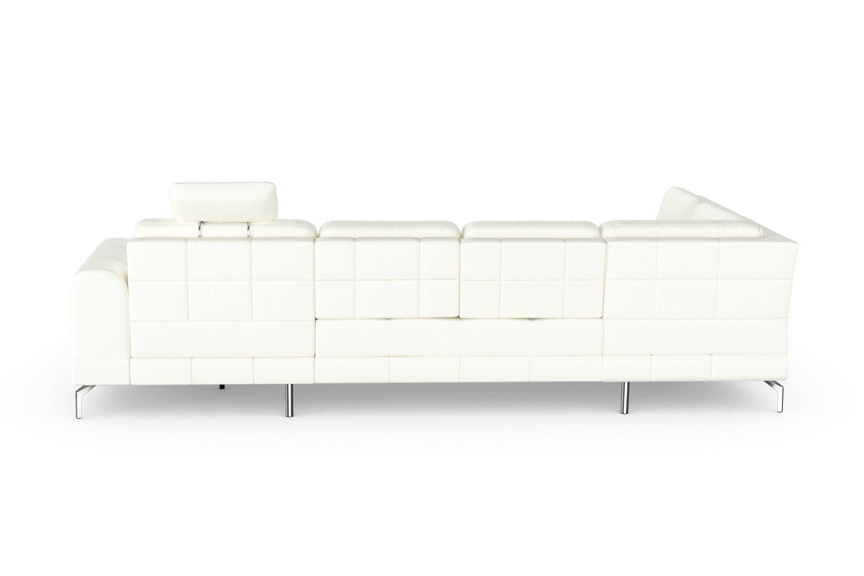 sit&more Zithoek Bendigo U-vorm inclusief zitdiepteverstelling, bodemvrijheid 15 cm, in 2 pootkleuren