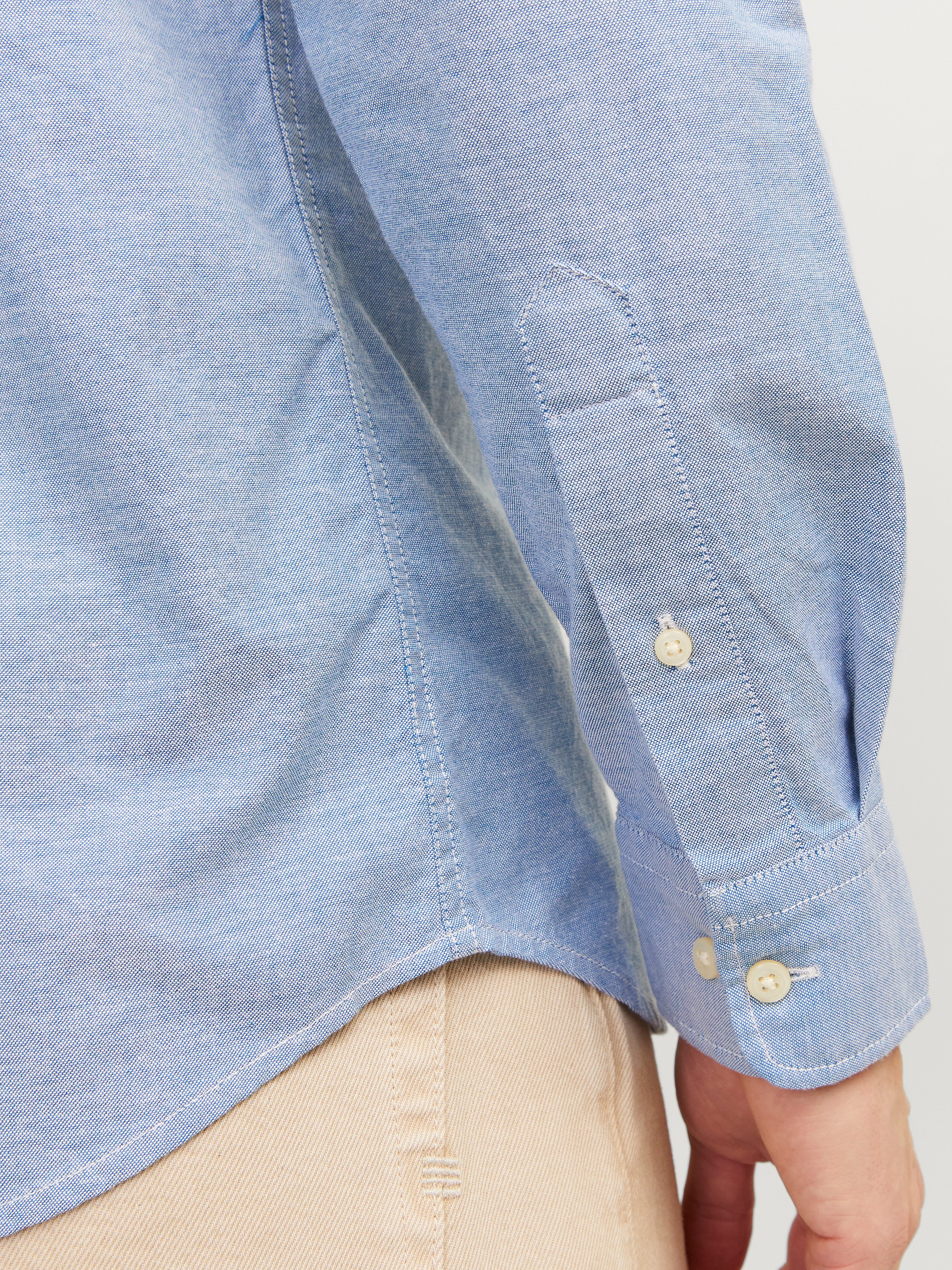 Jack & Jones PlusSize Overhemd met lange mouwen JPRBLUBROOK OXFORD SHIRT L/S NOOS PLS