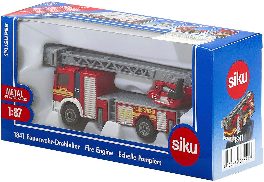 Siku Speelgoed-brandweer SIKU Super, brandweerladder (1841)